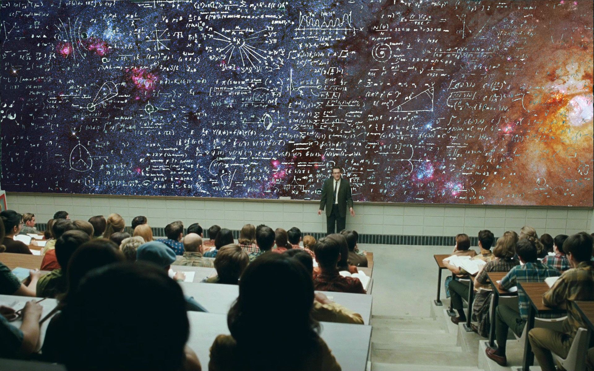 General 1920x1200 blackboard space university universe science mathematics chalkboard nebula physics students teachers