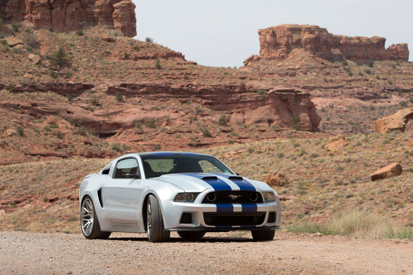 General 1600x1066 car Ford Mustang rocks vehicle silver cars blue Ford rock formation outdoors nature Ford Mustang S-197 II racing stripes muscle cars American cars