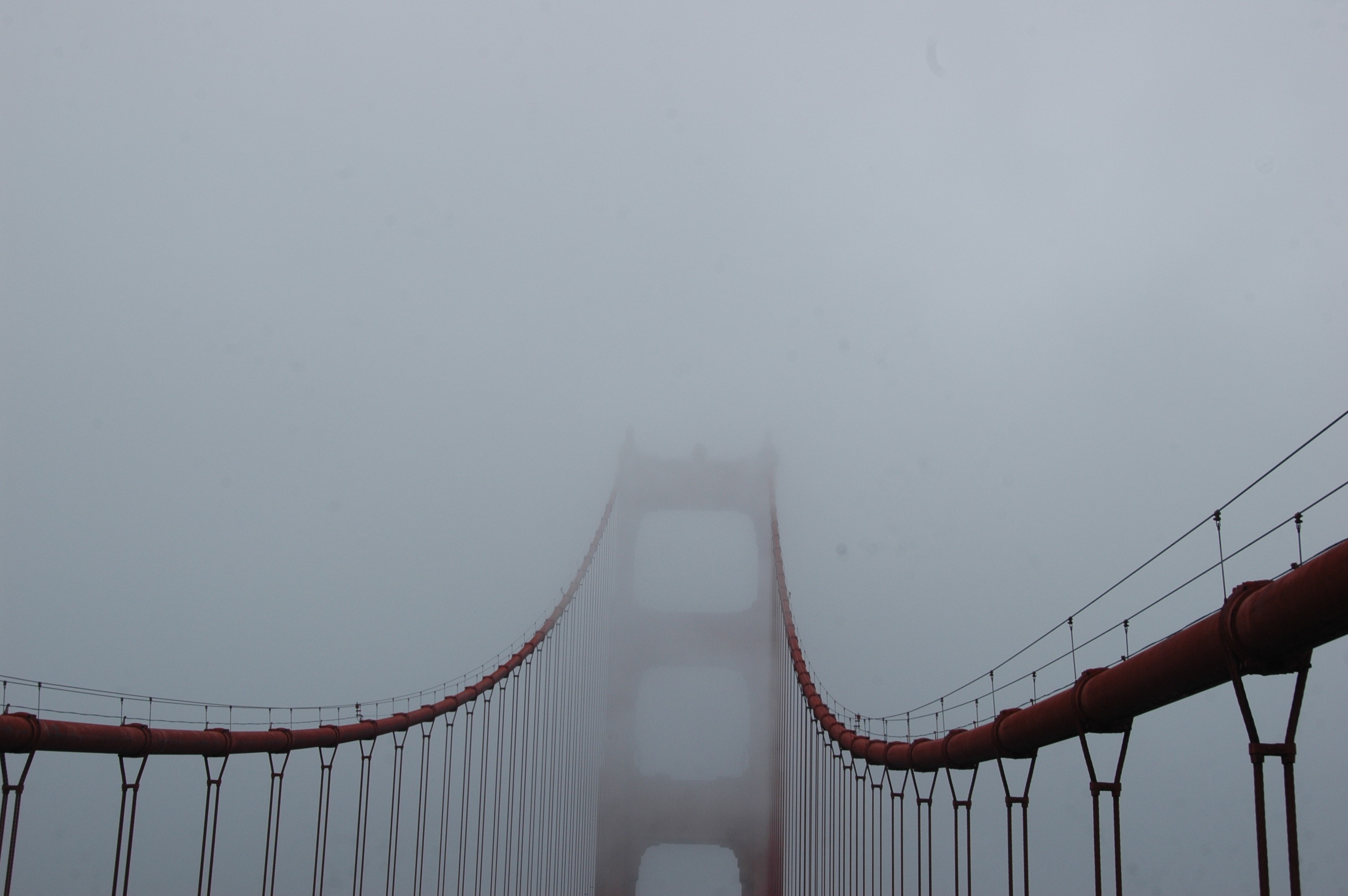 General 3008x2000 bridge mist Golden Gate Bridge USA