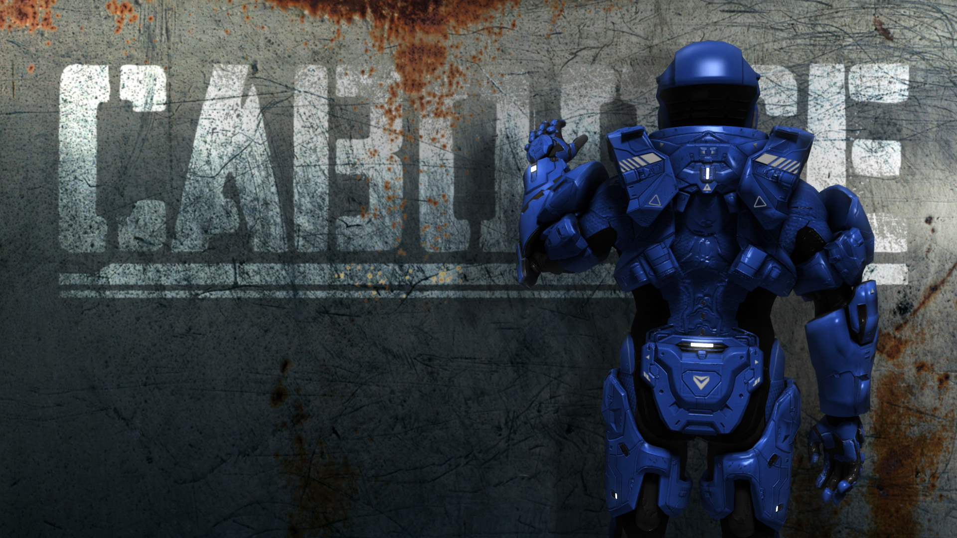 General 1920x1080 Halo video games caboose (Red vs Blue) science fiction video game art armored