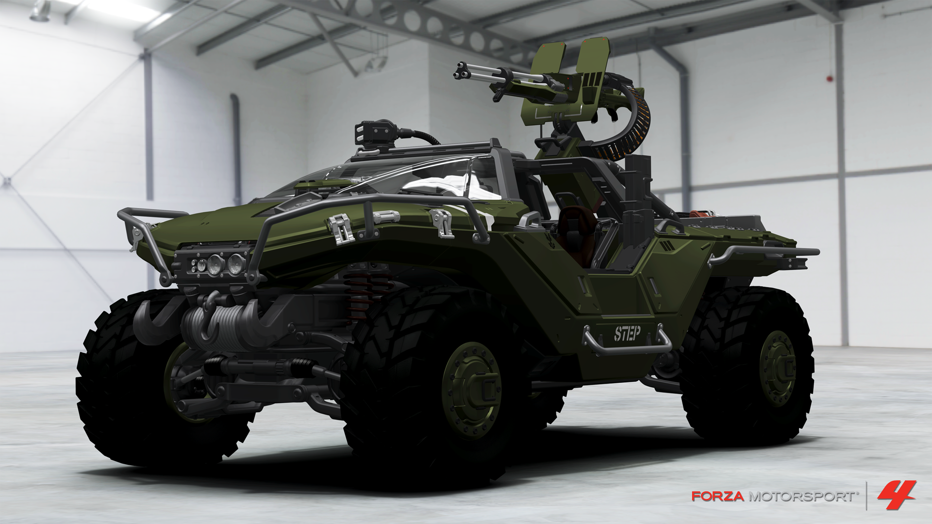 General 1920x1080 Forza Motorsport 4 car video games Halo (game) Warthog crossover vehicle UNSC Turn 10 Studios