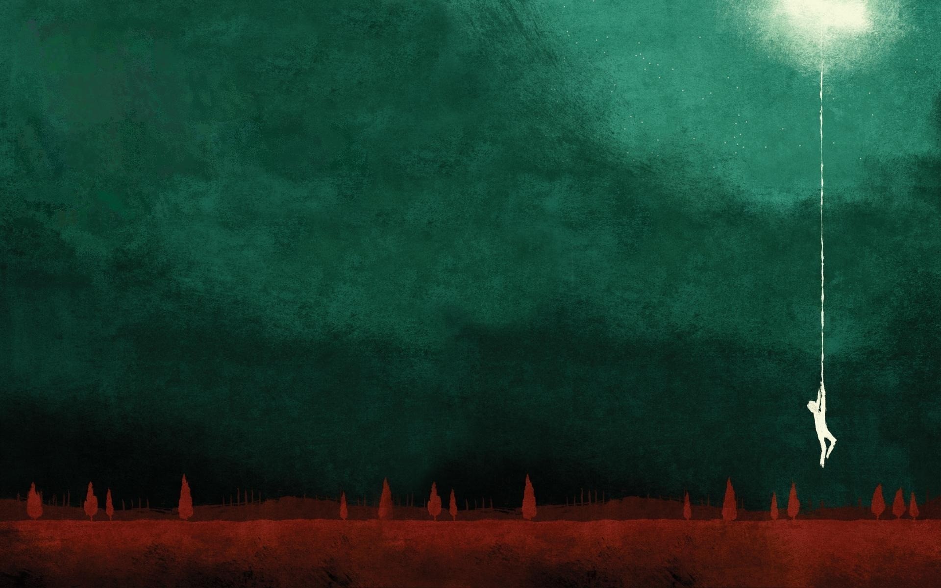 General 1920x1200 abstract digital art surreal artwork August Burns Red cover art metalcore melodic metal silhouette