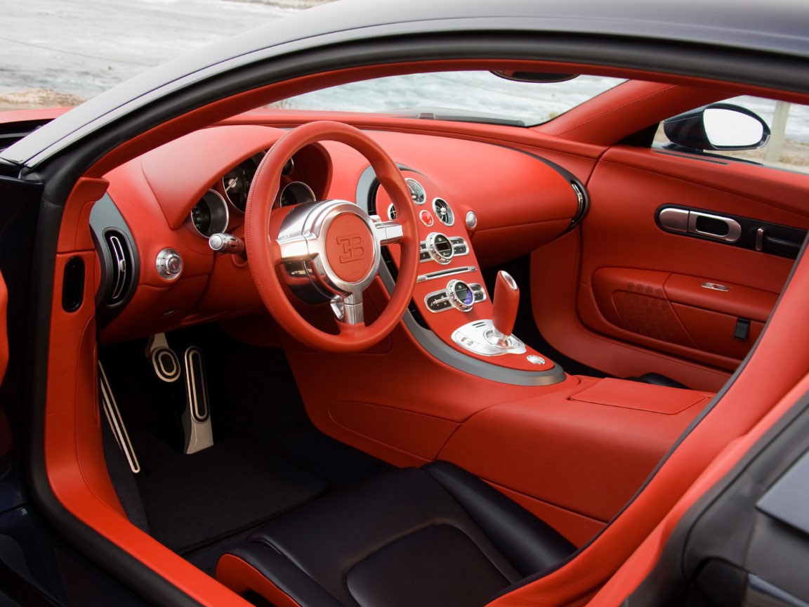 General 1152x864 Bugatti Veyron car car interior vehicle Bugatti French Cars Volkswagen Group Hypercar