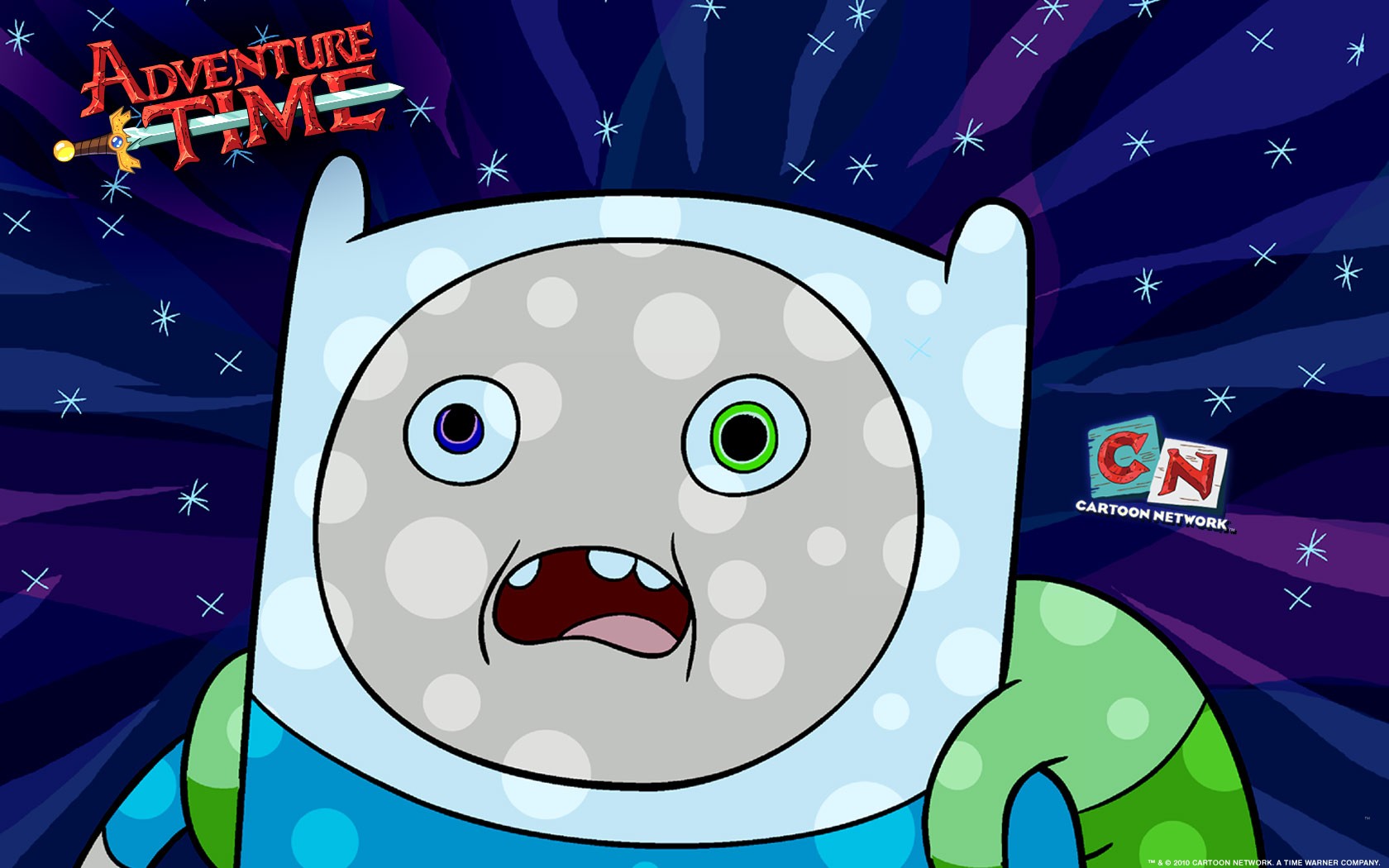 General 1680x1050 Adventure Time Cartoon Network cartoon Finn the Human TV series digital art closeup