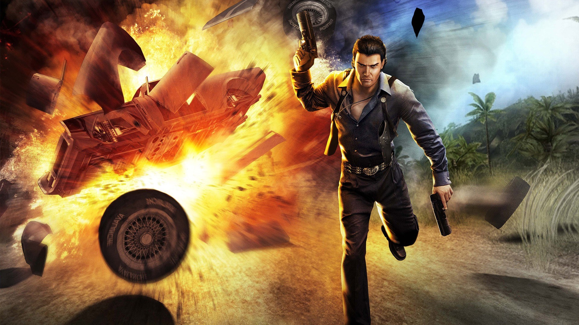 General 1920x1080 Just Cause video games video game art