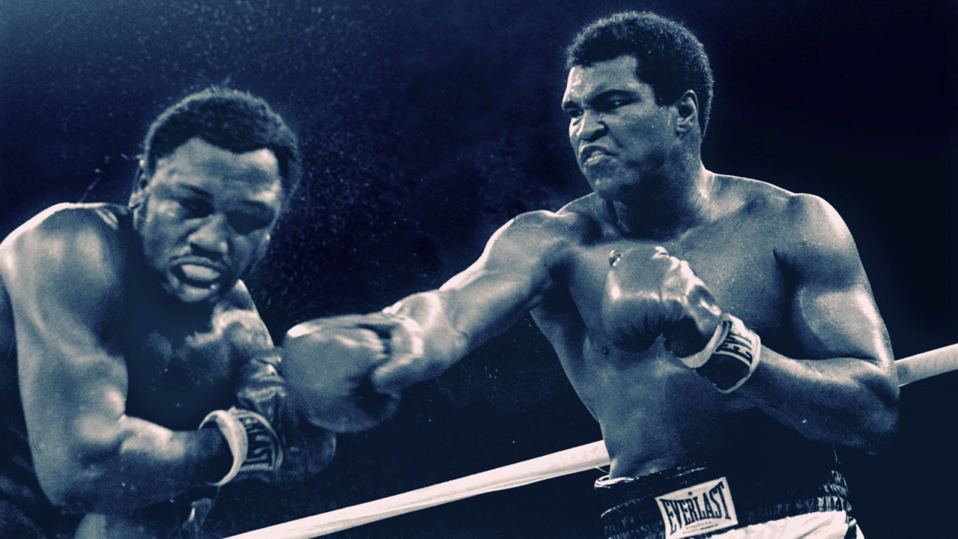 People 1920x1080 monochrome Muhammad Ali boxing men sport athletes shirtless black men