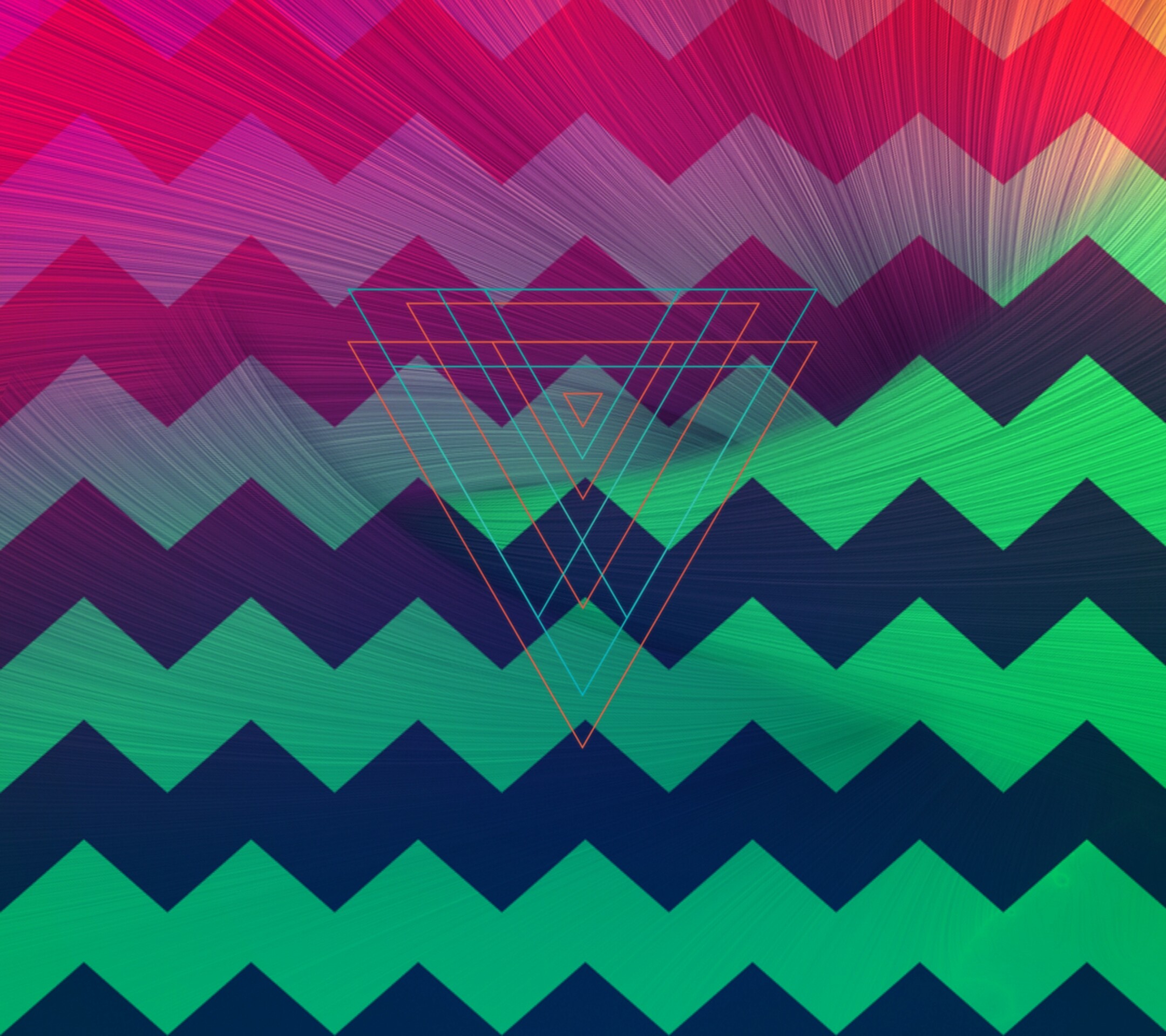 General 2160x1920 zig zag abstract lines