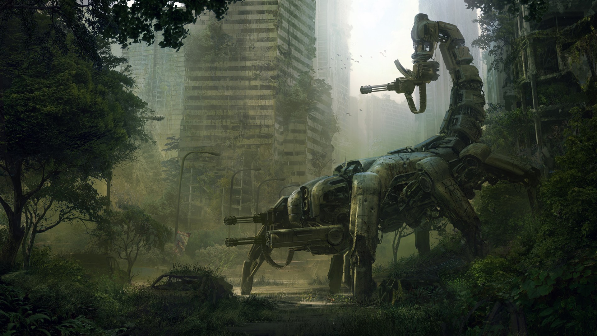 General 1920x1080 Wasteland 2 video games futuristic artwork science fiction ruins 2014 (Year) video game art PC gaming apocalyptic