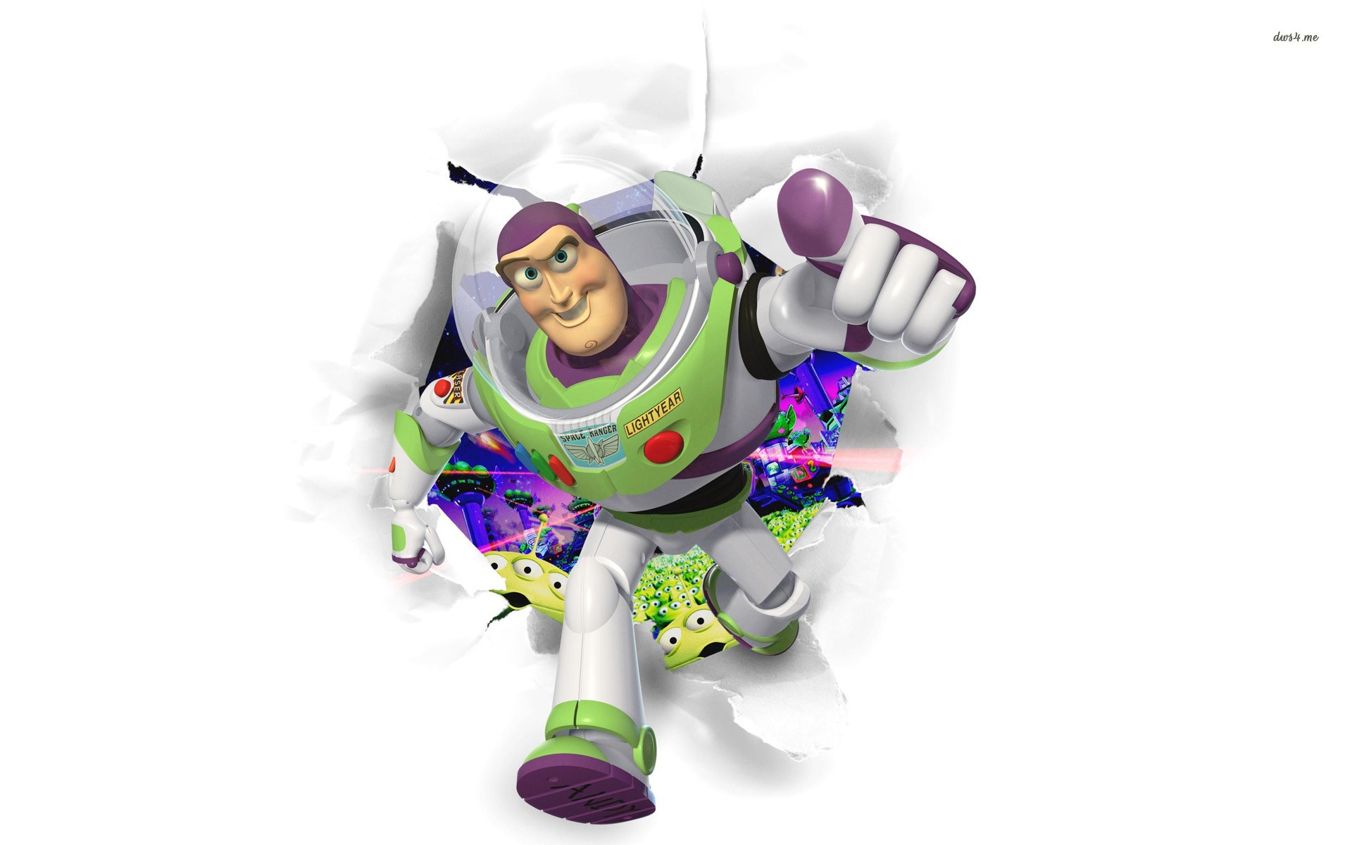 General 1920x1200 Buzz Lightyear Toy Story movies animated movies Pixar Animation Studios simple background white background