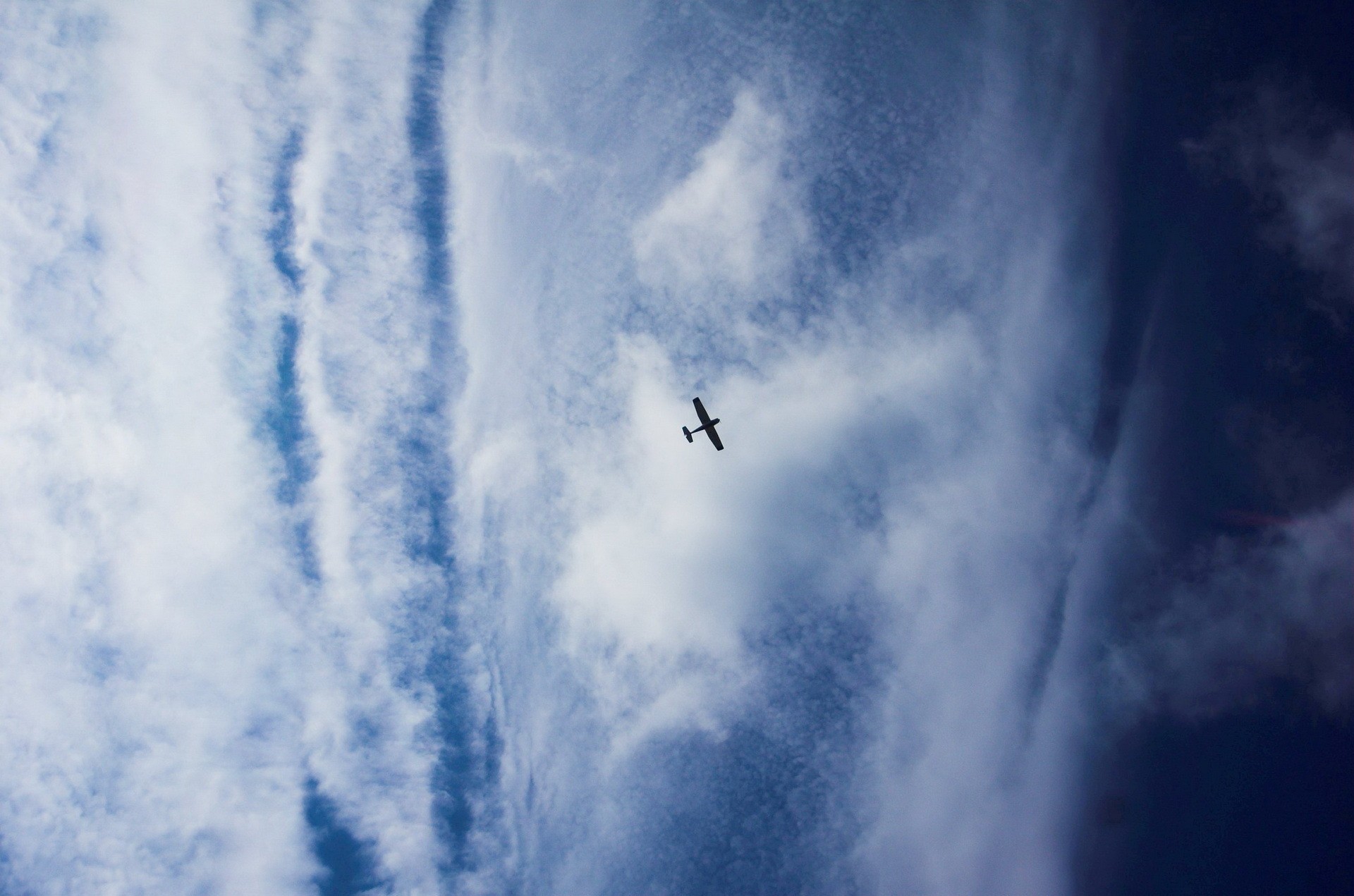 General 1920x1271 sky clouds airplane flying blue vehicle aircraft worm's eye view