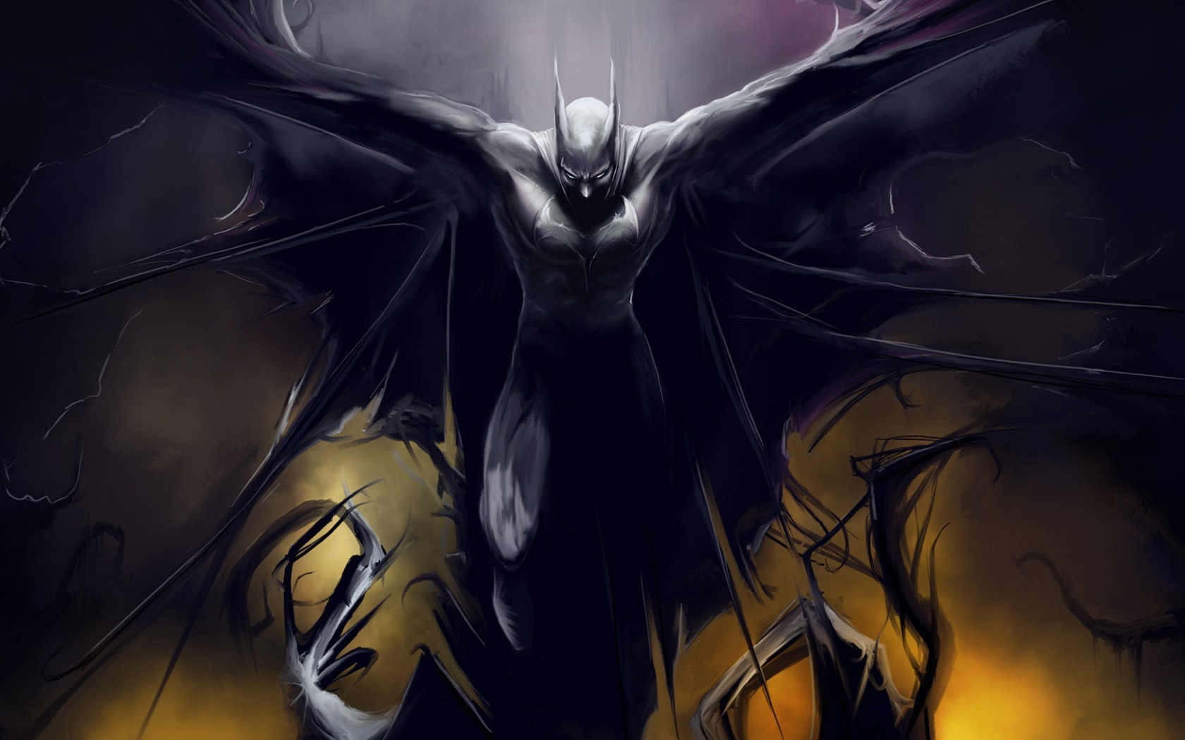 General 1680x1050 artwork fantasy art Batman