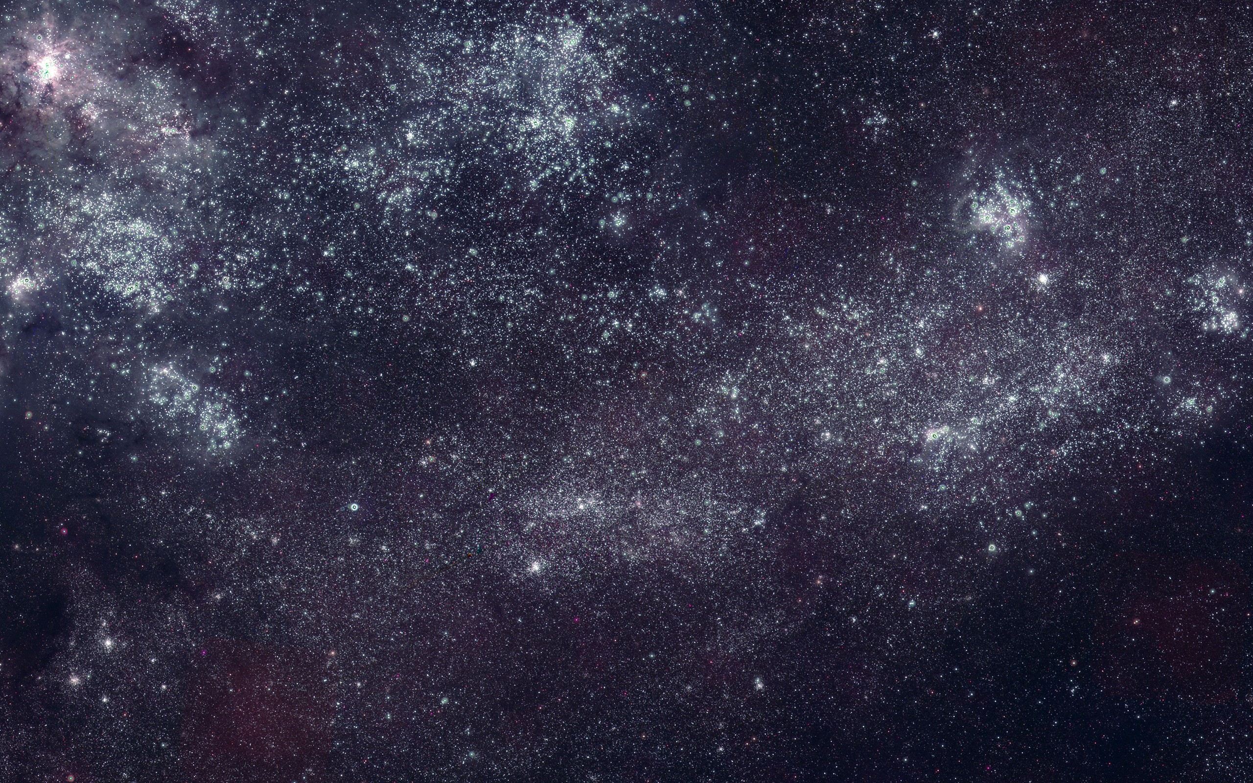 General 2560x1600 Large Magellanic Cloud galaxy space stars space art digital art