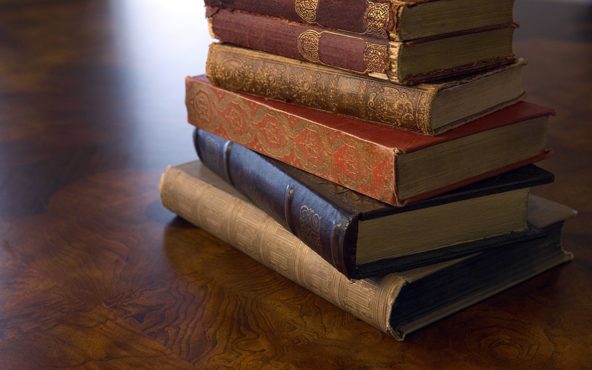 General 1920x1200 books wooden surface old paper closeup