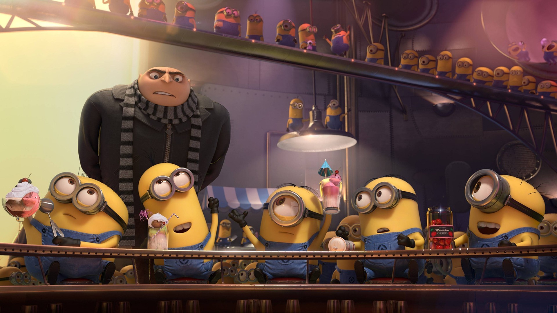 General 1920x1080 minions animated movies movies humor Despicable Me