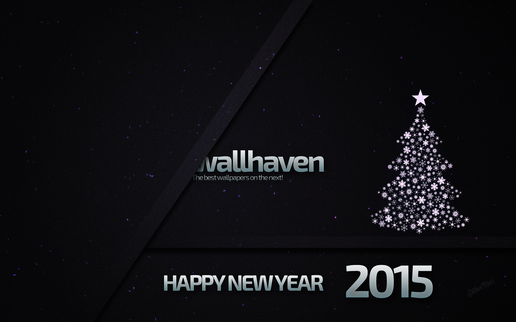 General 1680x1050 wallhaven Christmas New Year Christmas tree 2015 (Year) holiday