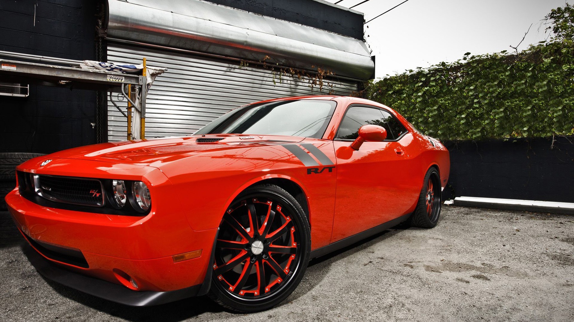 General 1920x1080 Dodge Challenger Dodge muscle cars red cars car vehicle American cars Stellantis