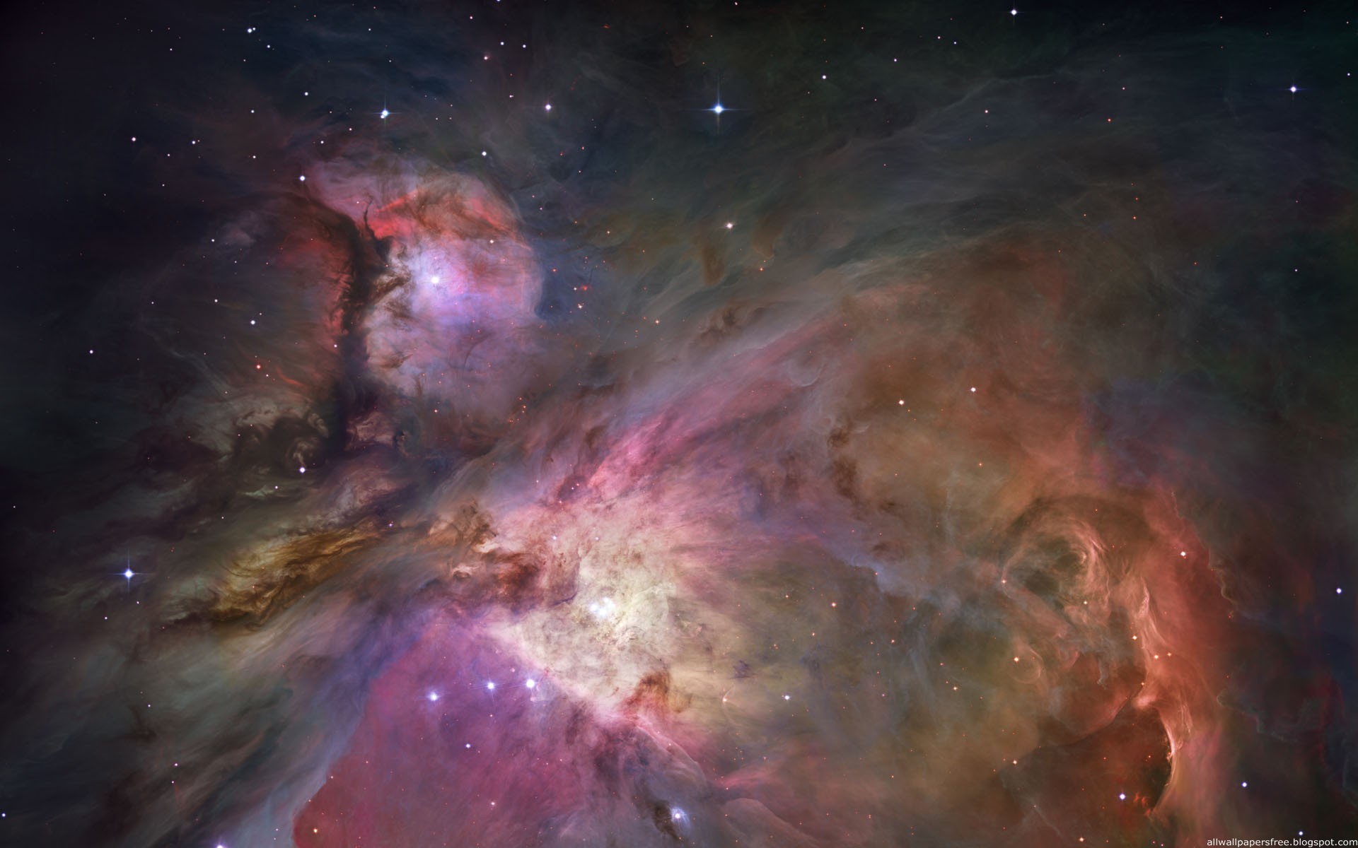 General 1920x1200 digital art colorful space space art universe nebula Great Orion Nebula Hubble Hubble Deep Field
