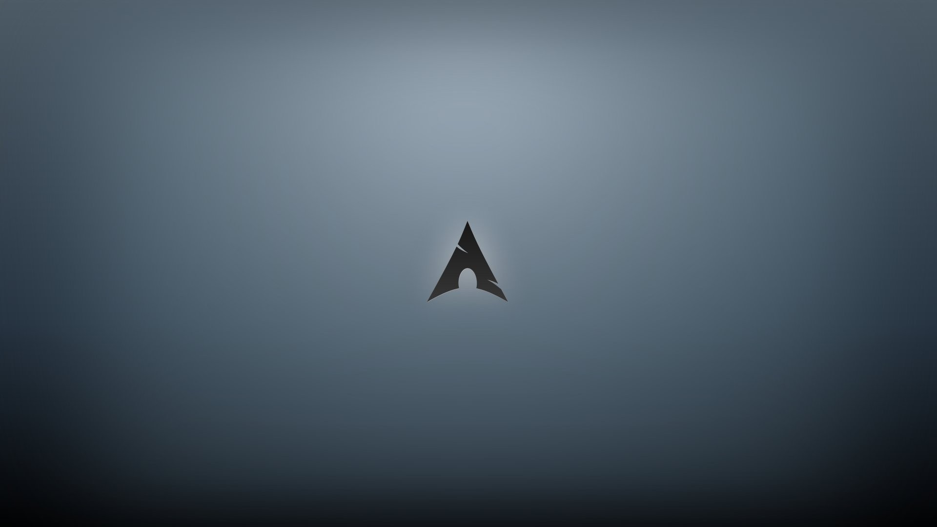 General 1920x1080 Arch Linux Linux logo gradient simple background digital art minimalism