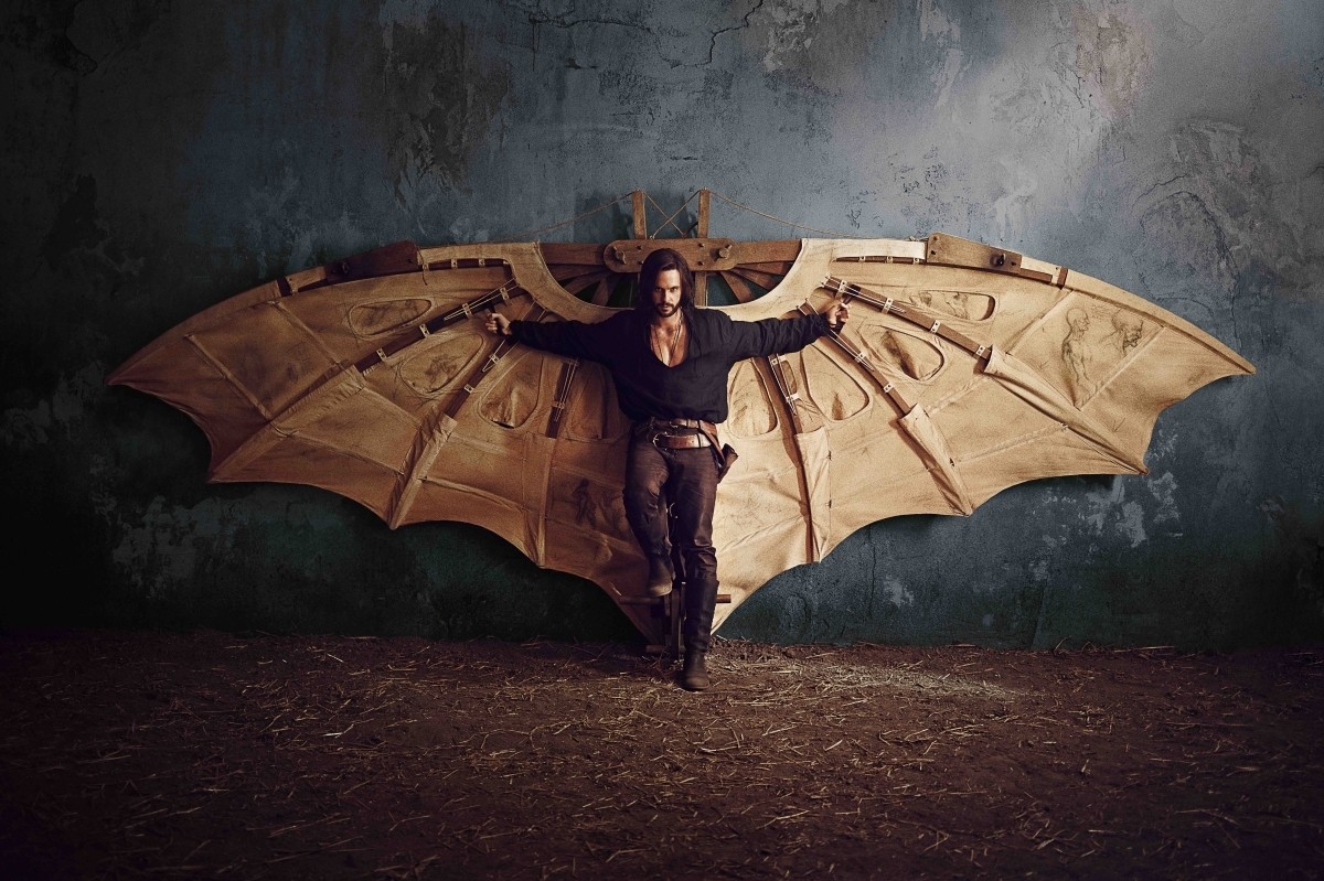 People 1200x799 Leonardo da Vinci Da Vinci's Demons wings men TV series