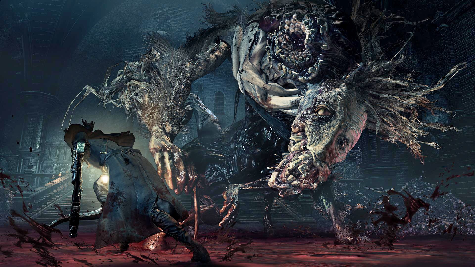 General 1920x1080 Bloodborne video games creature From Software