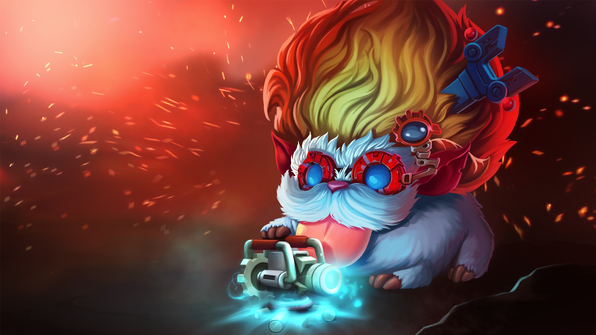 General 1920x1080 League of Legends PC gaming video game art Poro (League of Legends) video game characters