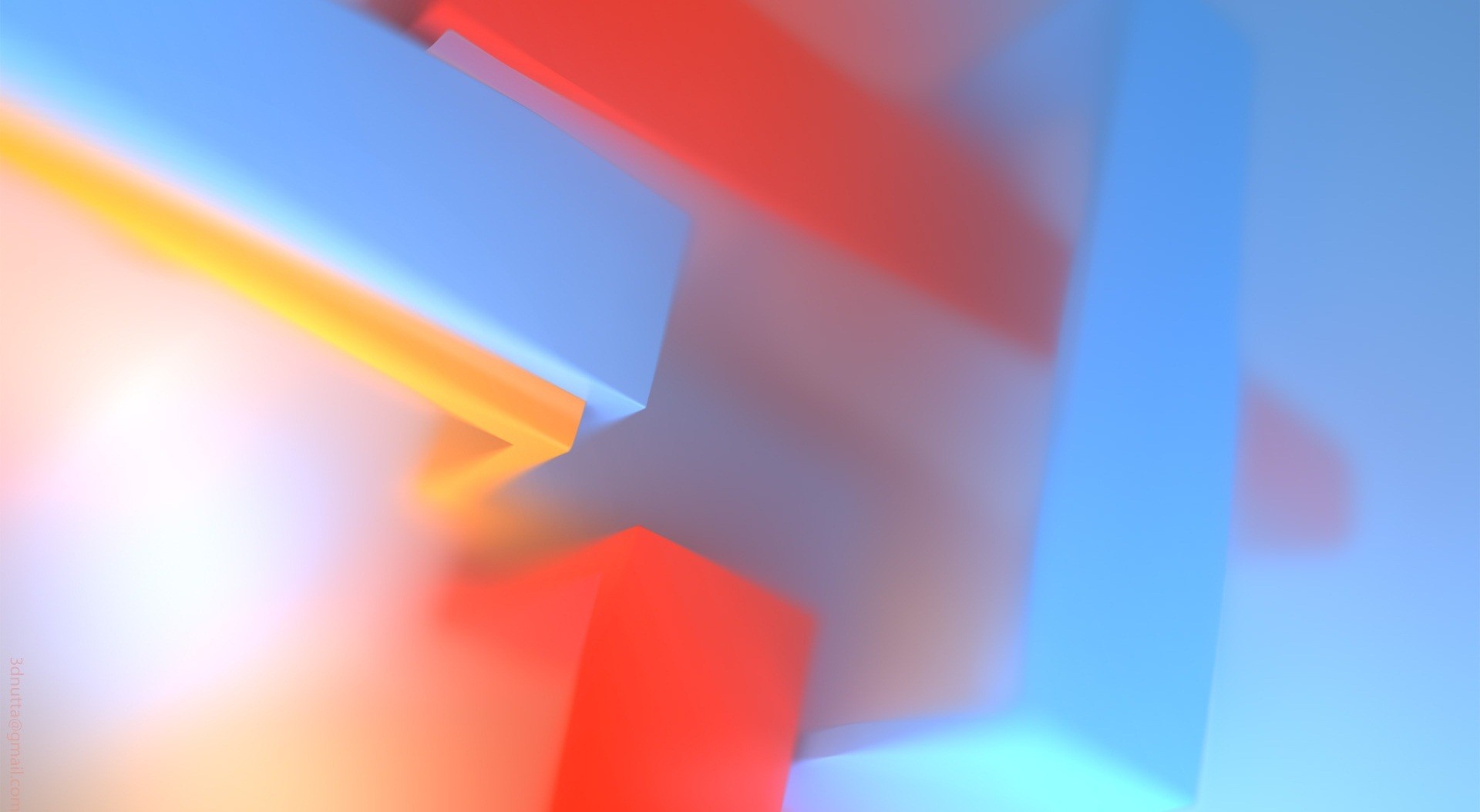 General 1920x1054 abstract artwork geometry digital art colorful 3D Blocks 3D Abstract CGI