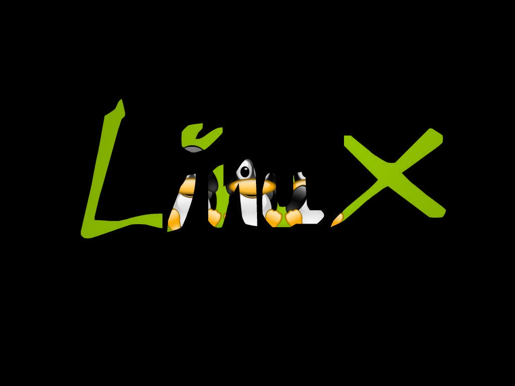General 1024x768 simple background Linux black background animals birds typography minimalism penguins