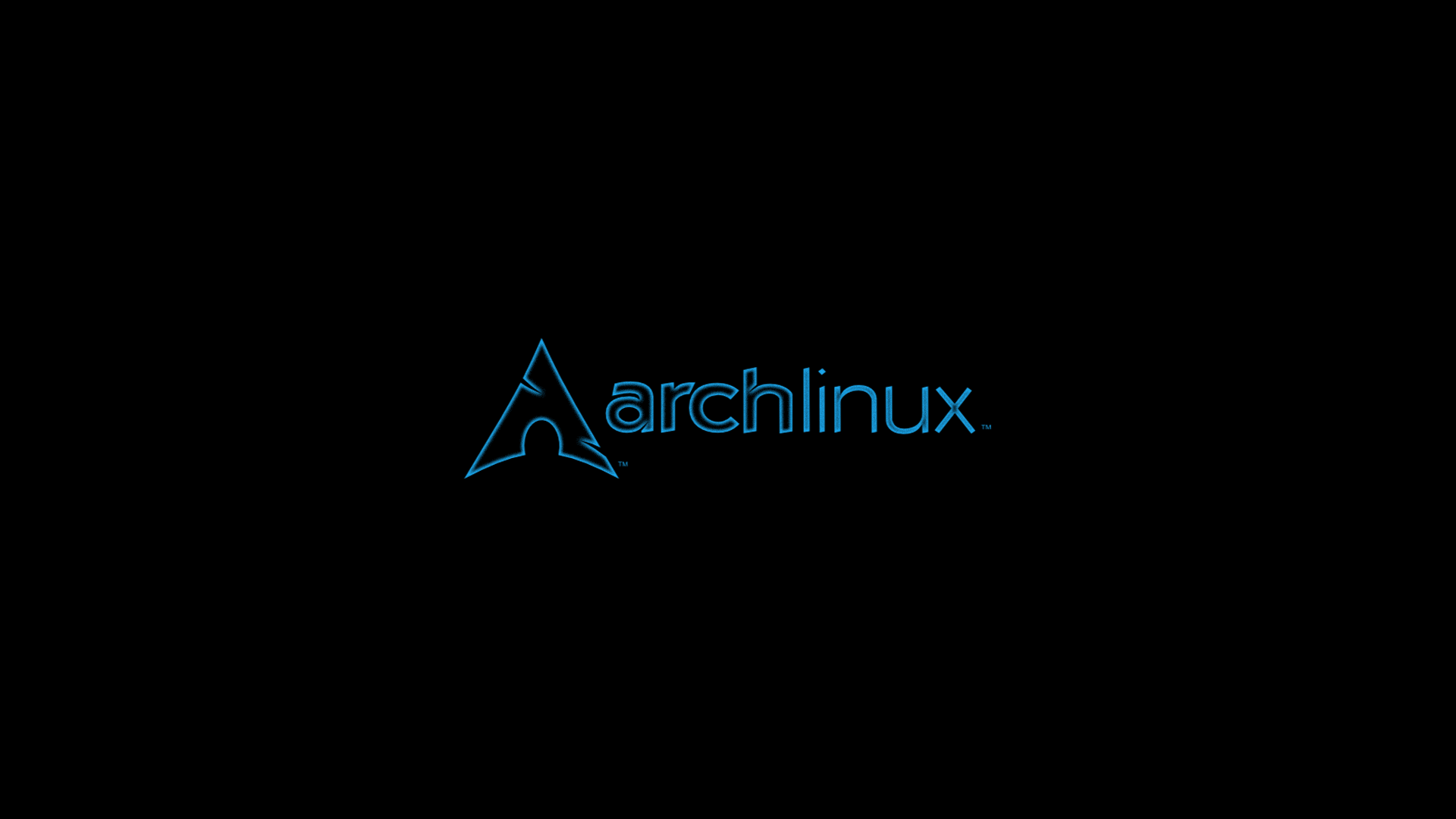 General 1920x1080 Linux Arch Linux minimalism simple background black background logo operating system