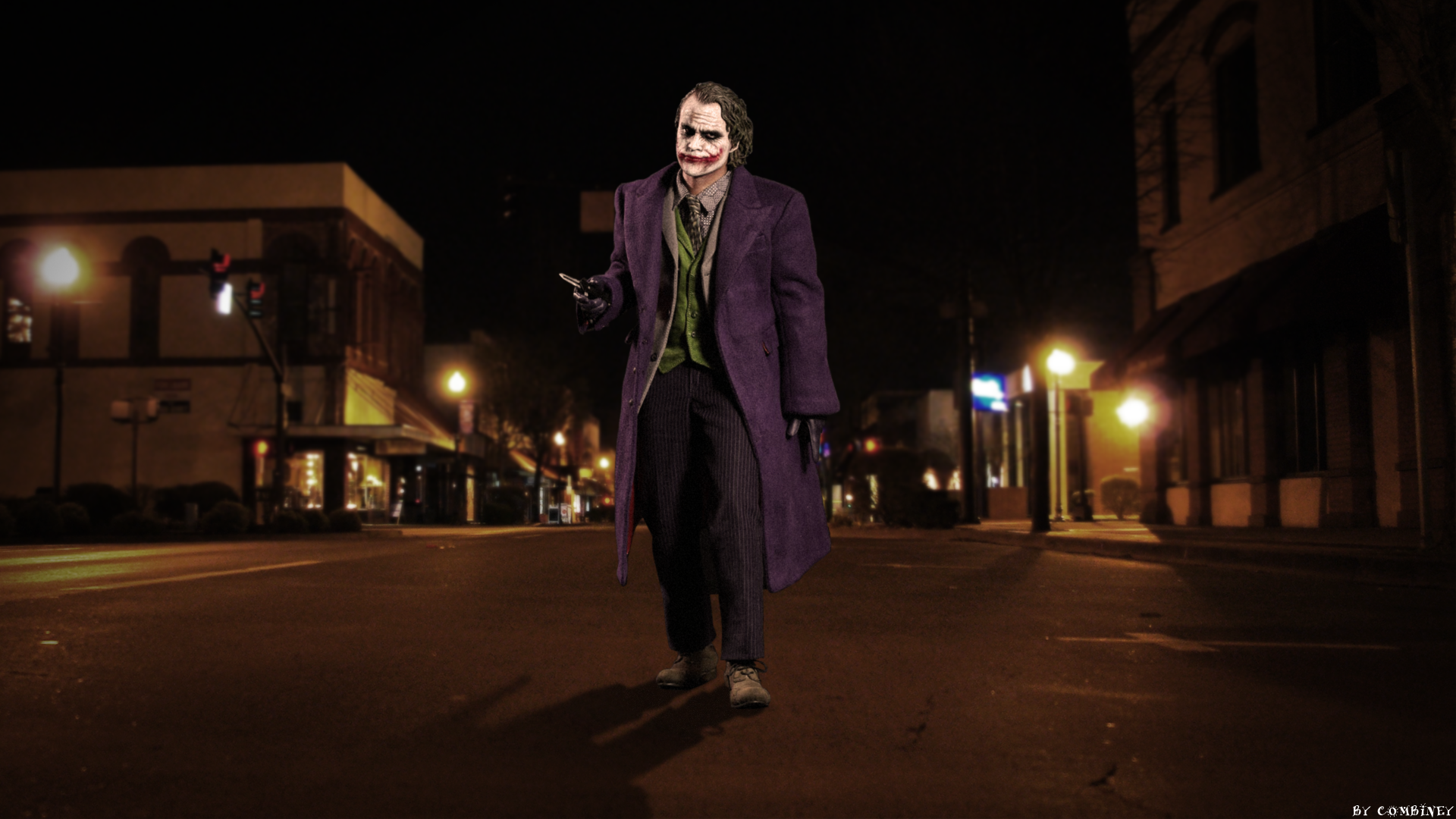 General 1920x1080 The Dark Knight Joker Batman Heath Ledger villains movies