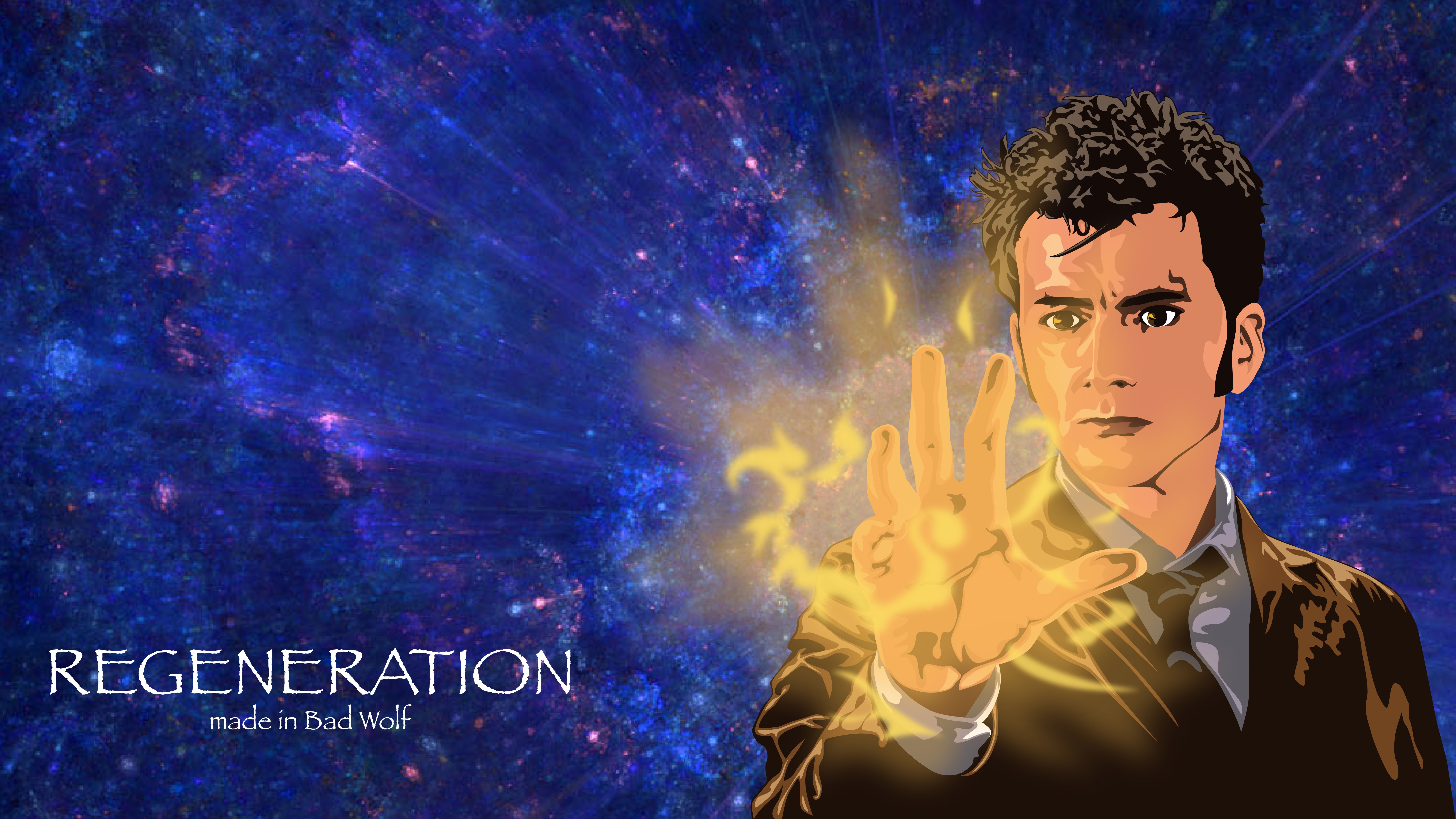General 8000x4500 Tenth Doctor popculture Doctor Who fan art science fiction TV series