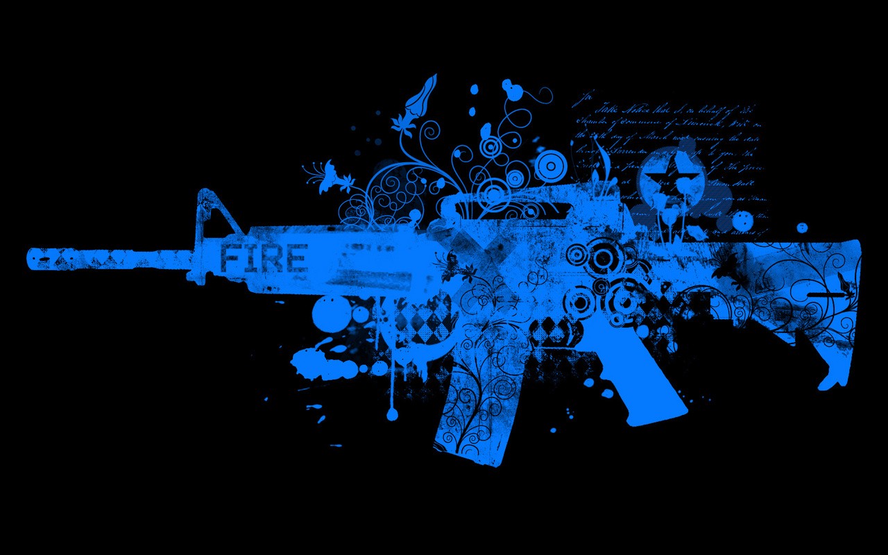 General 1280x800 digital art weapon abstract simple background