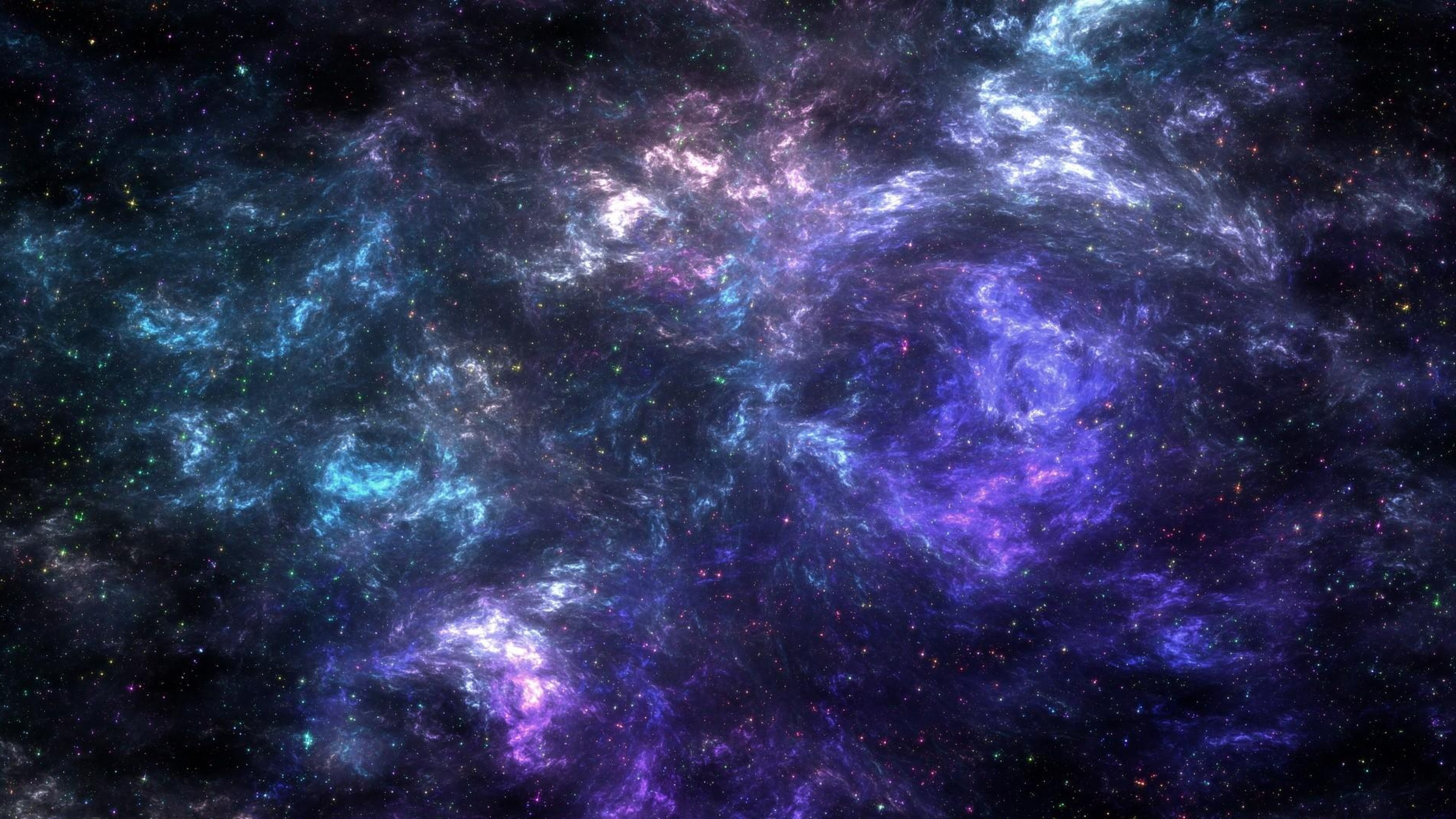 General 3840x2160 space stars space art digital art