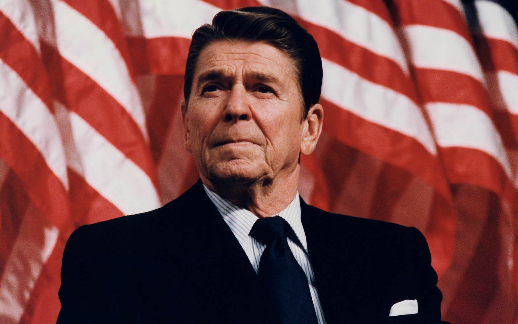 People 1680x1050 Ronald Reagan USA politics actor presidents men