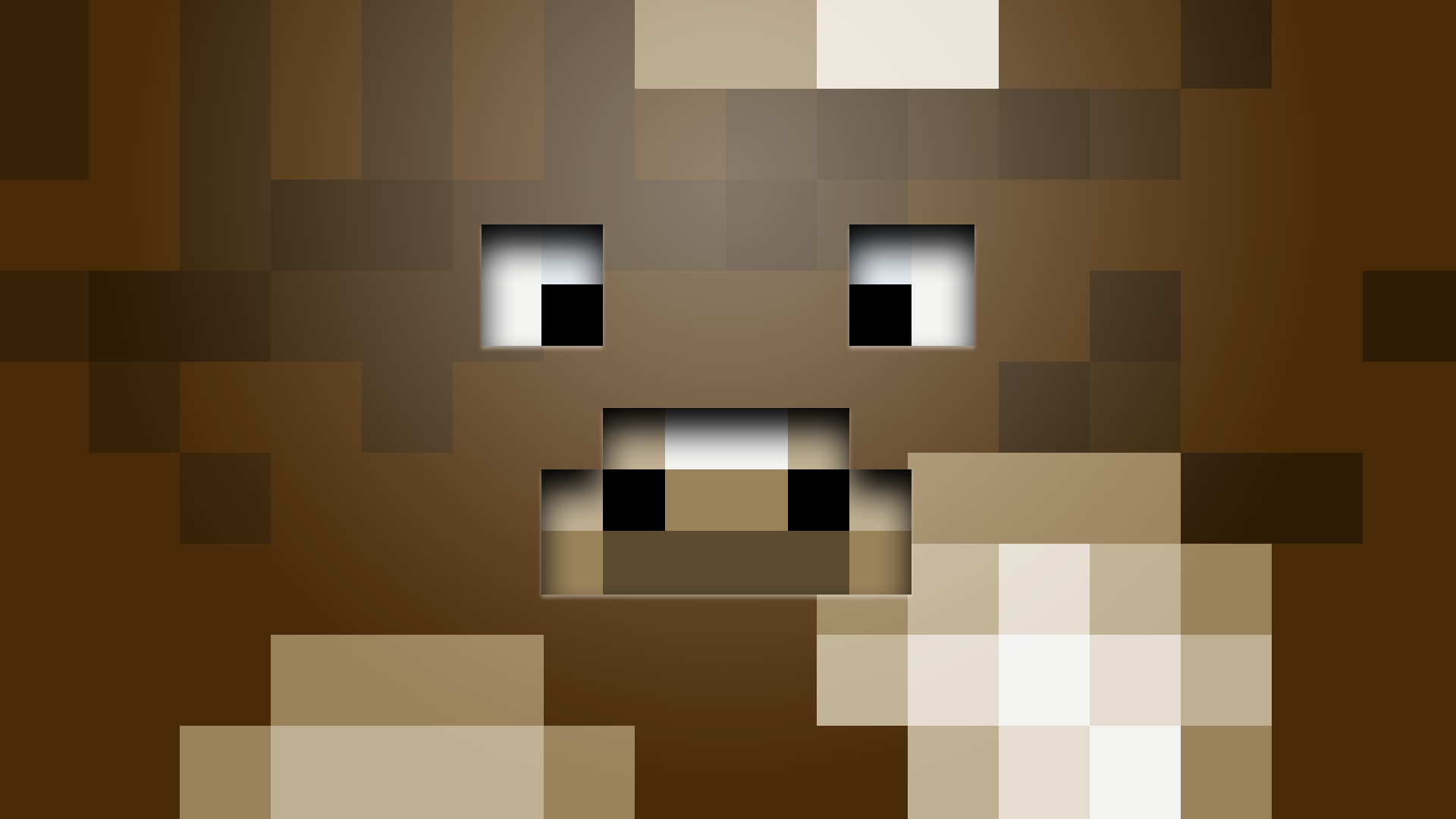 General 1920x1080 cow brown video games Minecraft PC gaming