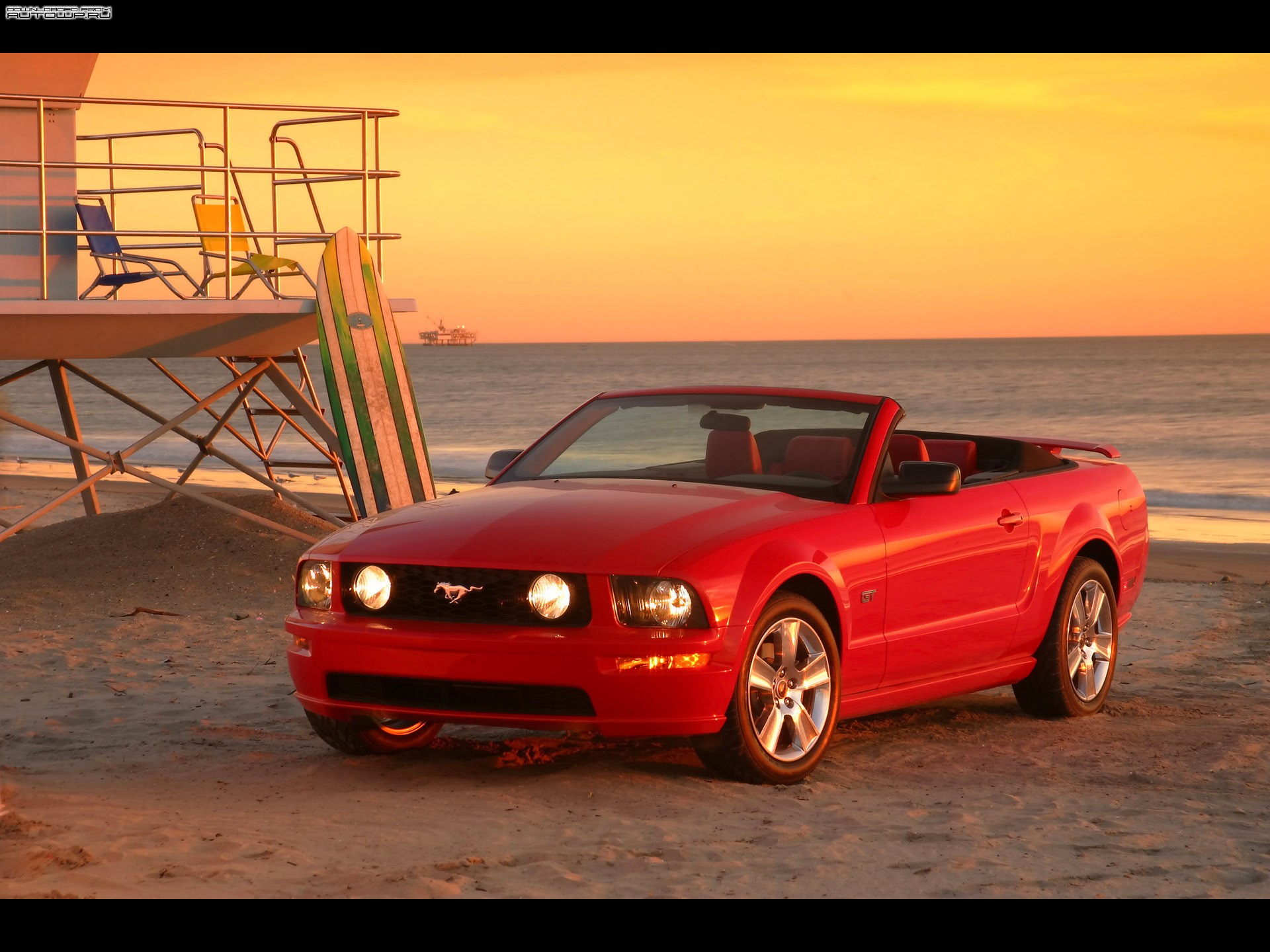 General 1920x1440 car vehicle Ford red cars Ford Mustang convertible Roadster American cars
