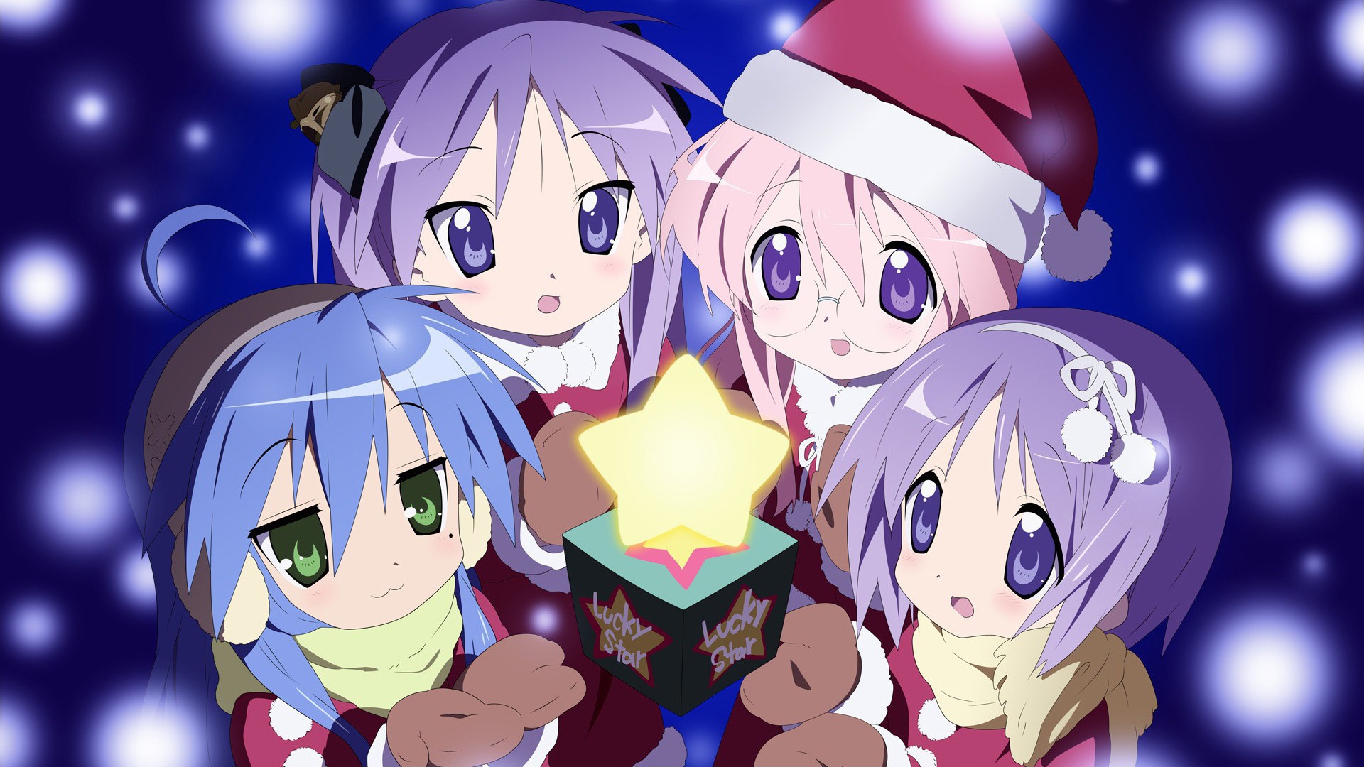 Lucky Star Anime Christmas Izumi Konata Hiiragi
