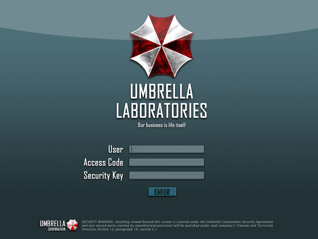 General 1024x768 Umbrella Corporation Resident Evil video games typography text