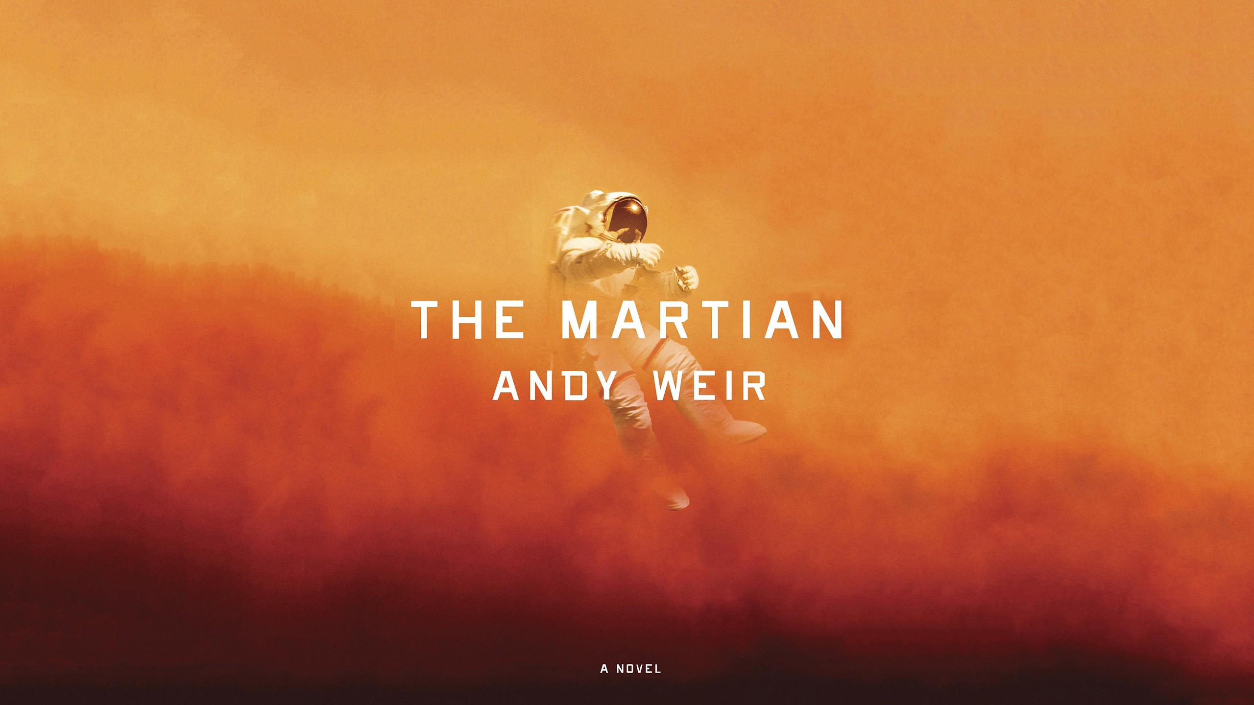 General 2560x1440 artwork The Martian astronaut book cover digital art