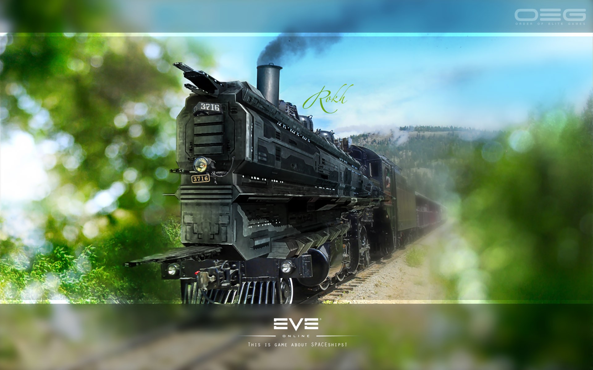 General 1920x1200 EVE Online Rokh Caldari train vehicle PC gaming