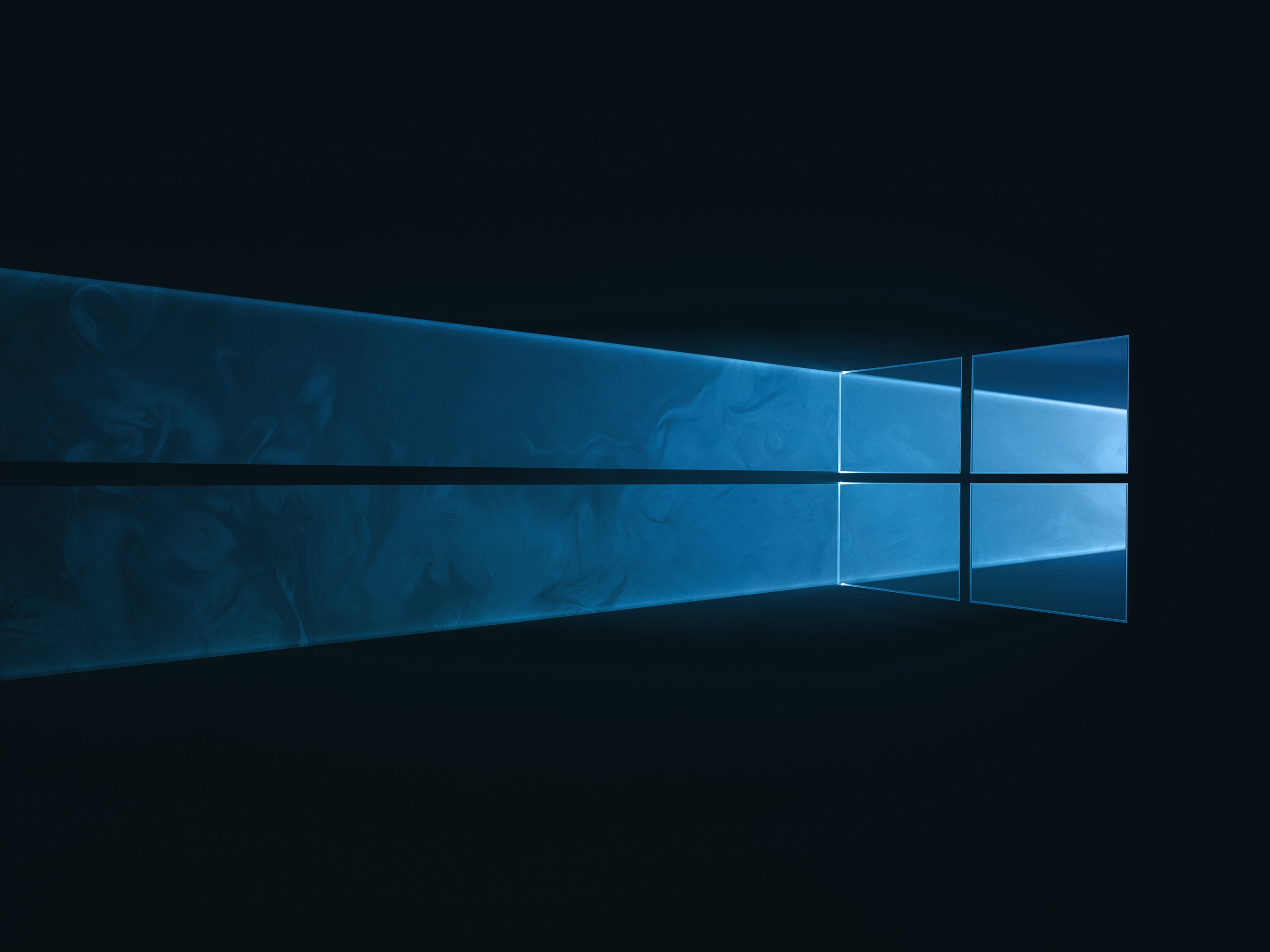 General 2560x1920 Windows 10 abstract GMUNK Microsoft Windows logo simple background digital art night mode