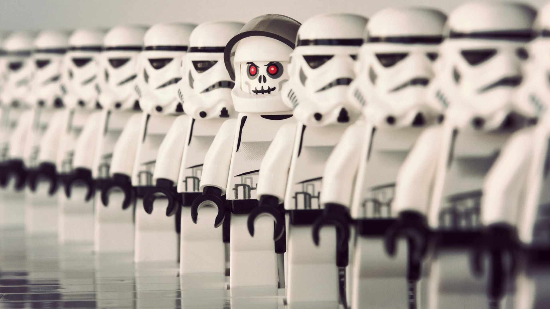 General 1920x1080 LEGO humor toys Star Wars stormtrooper helmet Imperial Forces figurines