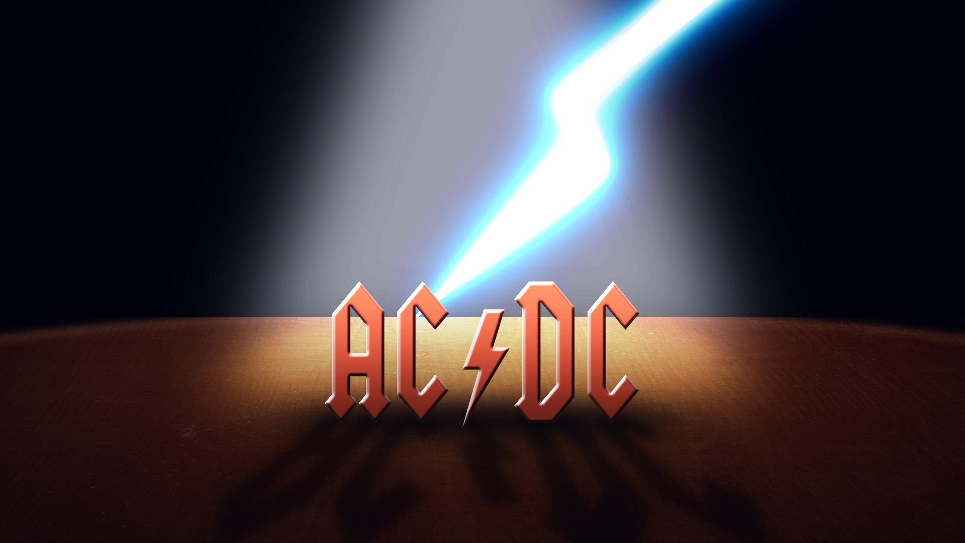 General 1920x1080 AC/DC music logo lightning band logo