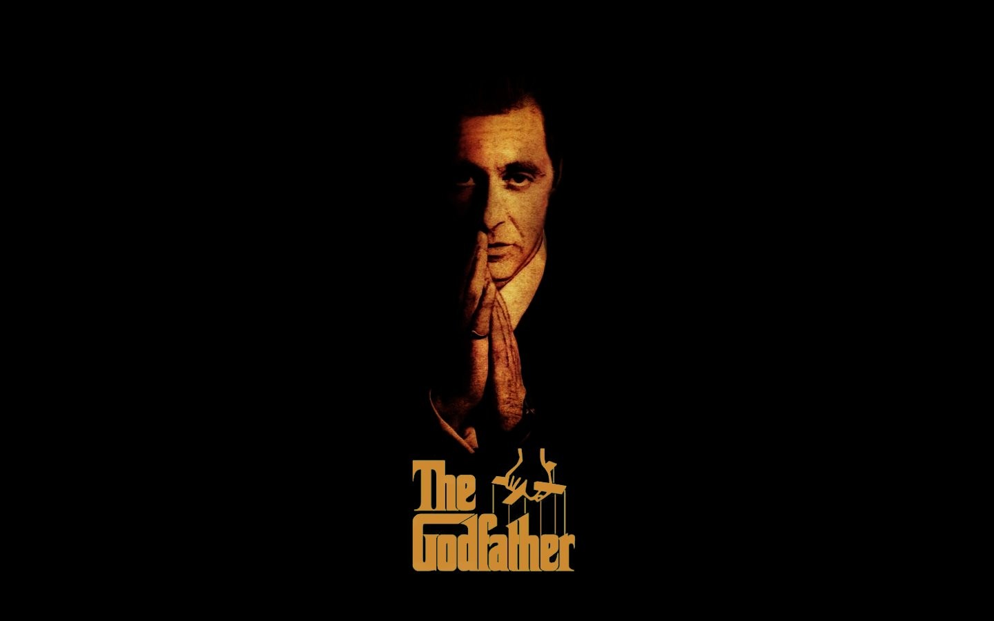 General 1440x900 movies The Godfather Al Pacino actor movie characters Francis Ford Coppola simple background