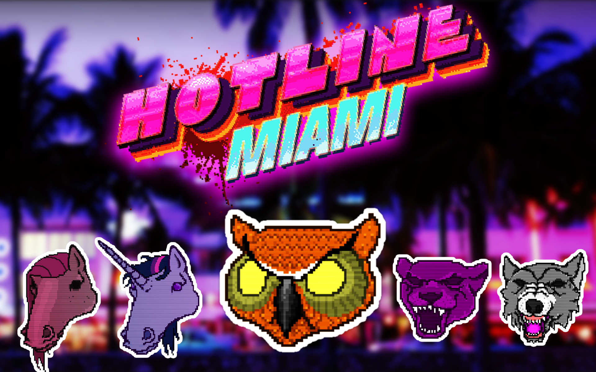 General 1920x1200 Hotline Miami video games video game art PC gaming