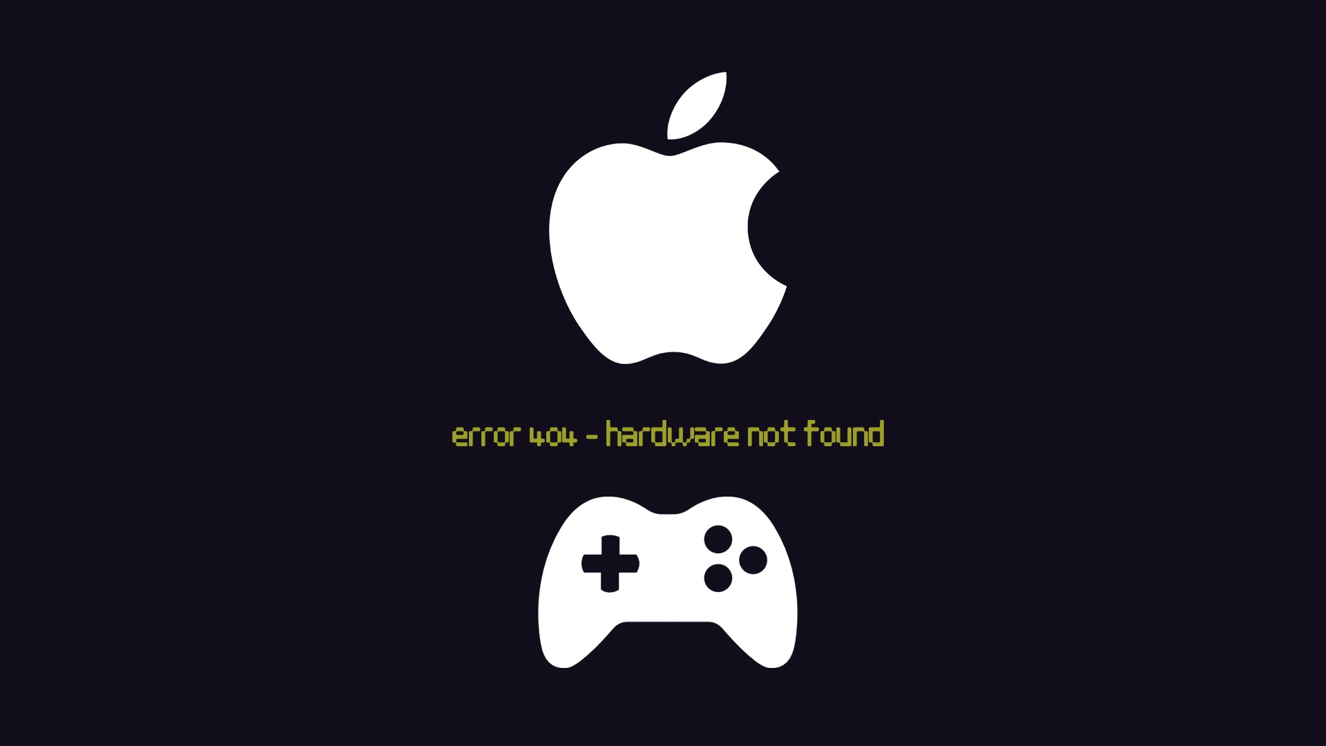 General 1920x1080 MacBook iMac hardware Apple Inc. video games PC gaming simple background controllers minimalism typography