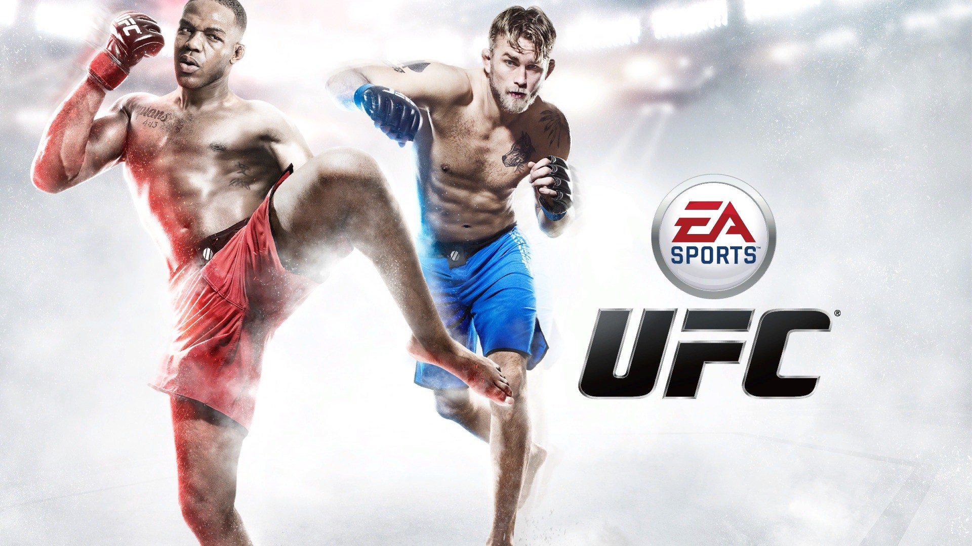 People 1920x1080 EA Sports UFC UFC Jon Jones EA Sports men sport video games Electronic Arts Alexander Gustafsson