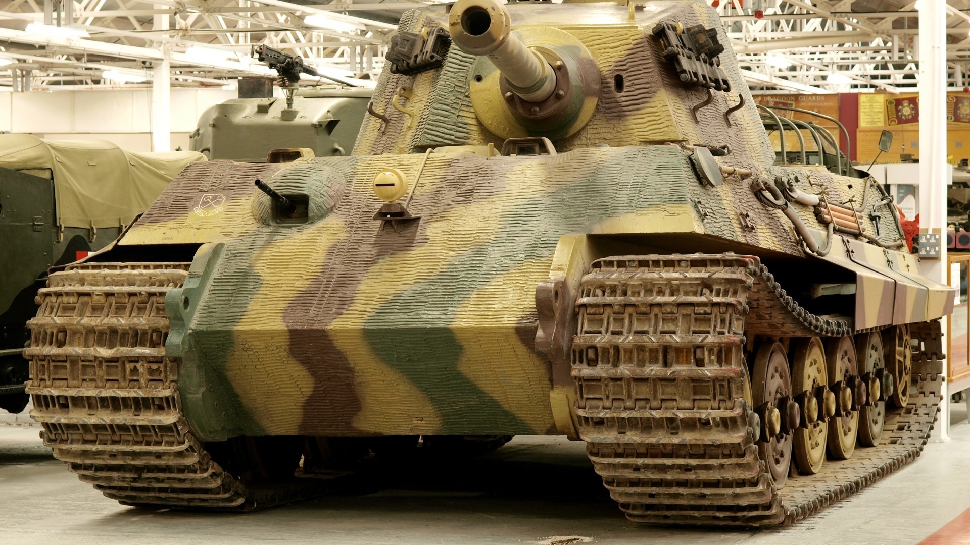 General 1920x1080 Tiger II military World War II tank military vehicle camouflage vehicle German tanks