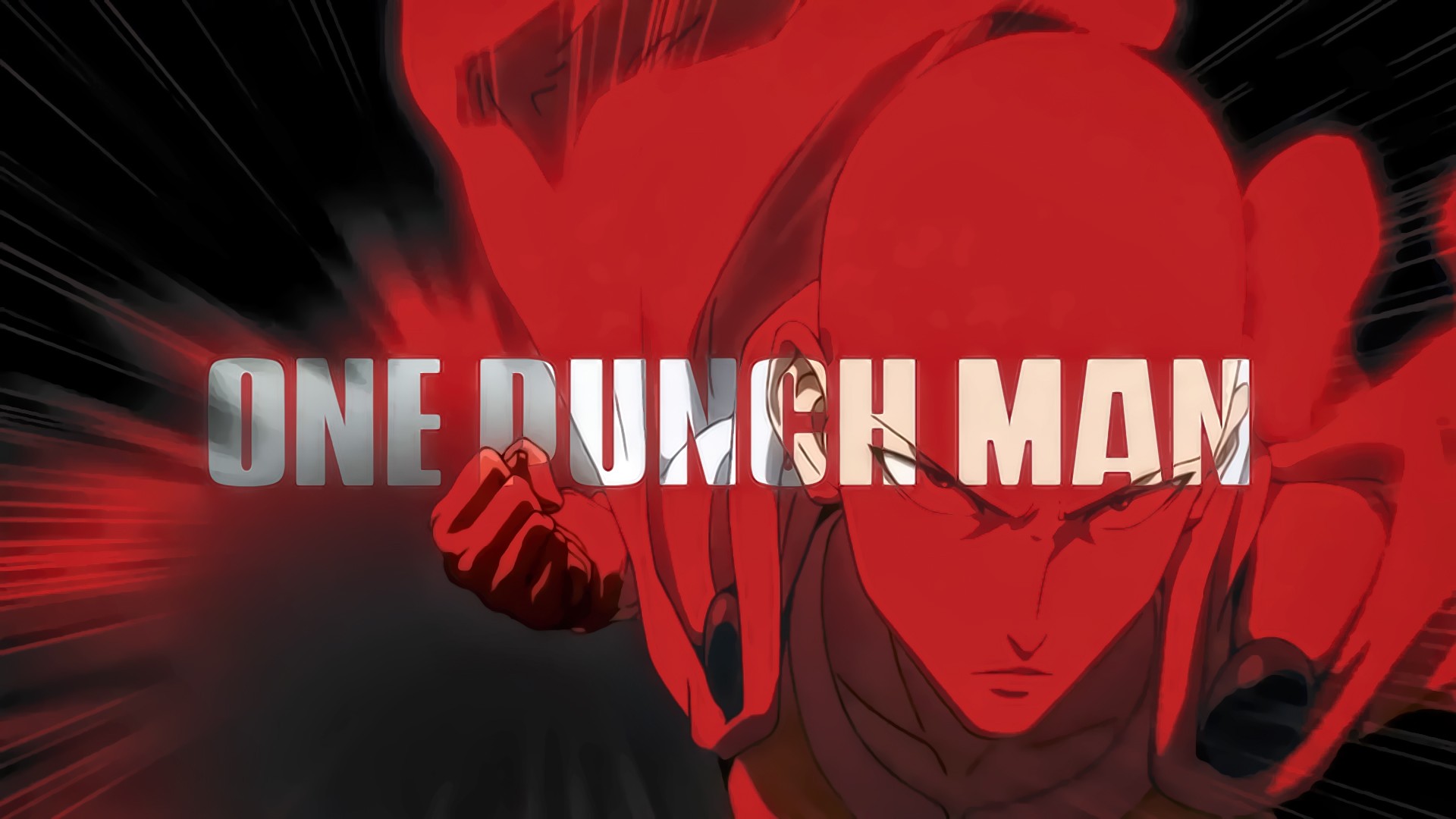 Anime 1920x1080 One-Punch Man anime anime boys red