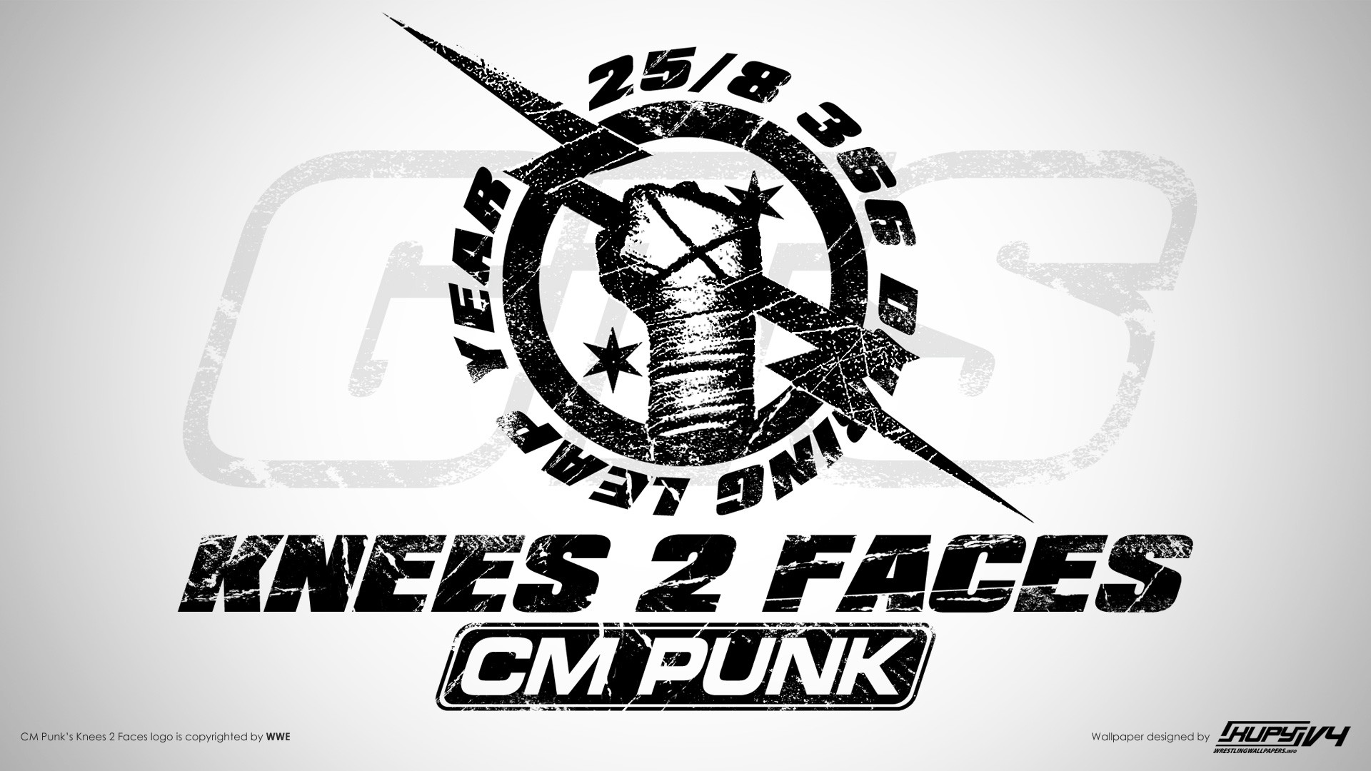 General 1920x1080 WWE wrestling CM Punk sport numbers