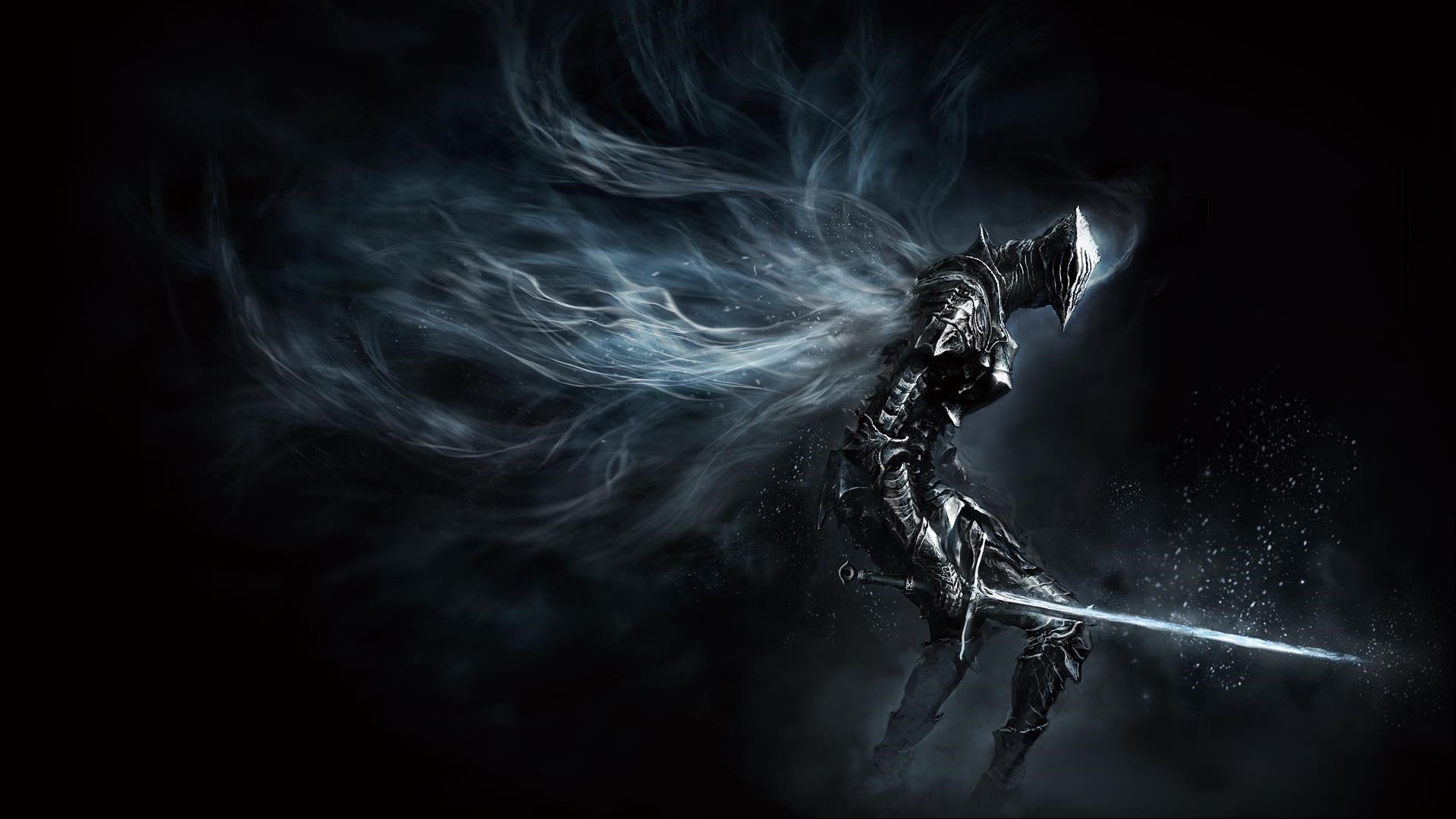General 1920x1080 Dark Souls Dark Souls III video games artwork concept art knight warrior armor sword weapon dark From Software video game art fantasy art